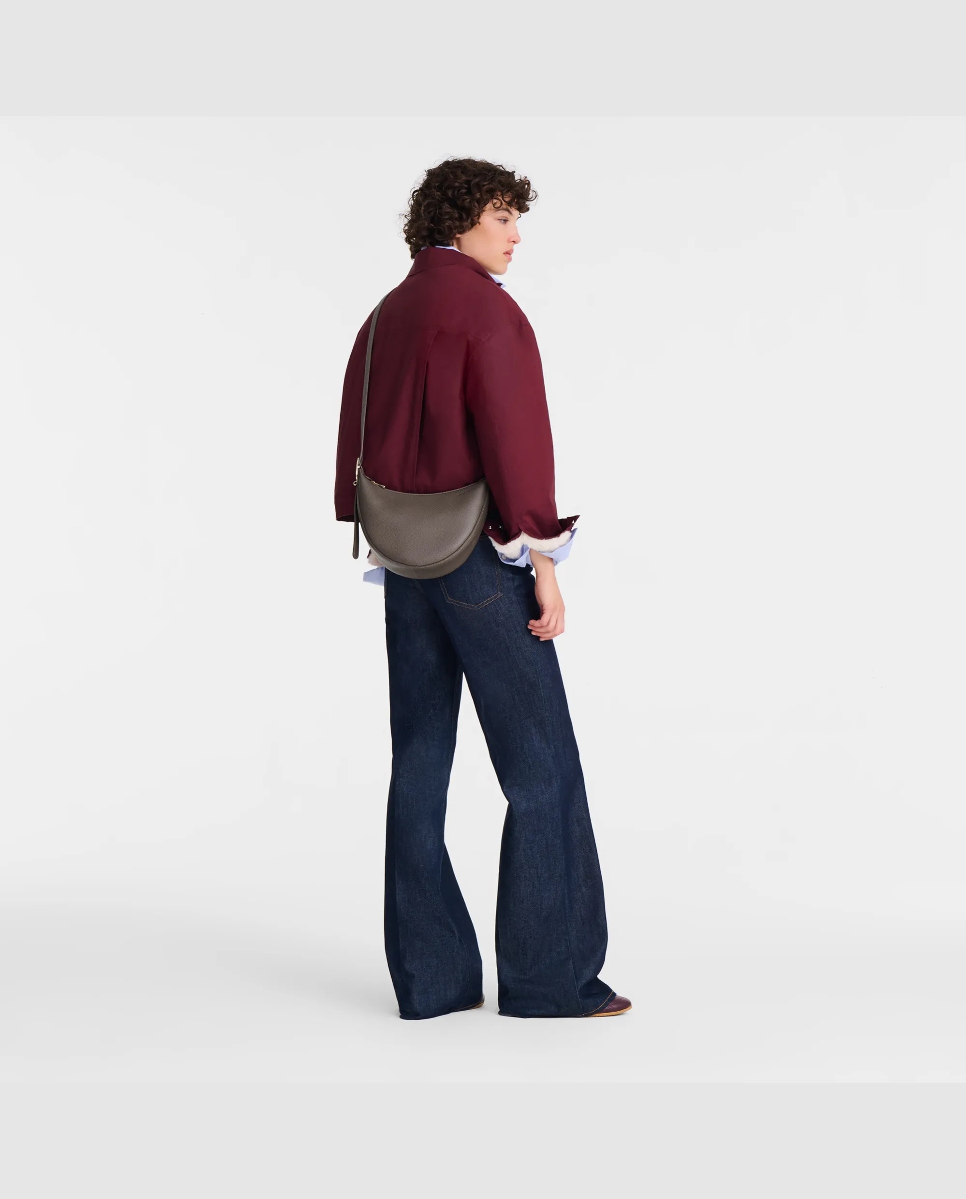 Bandolera de mujer Le Foulonné en talla S - Longchamp - Natural Natural-2