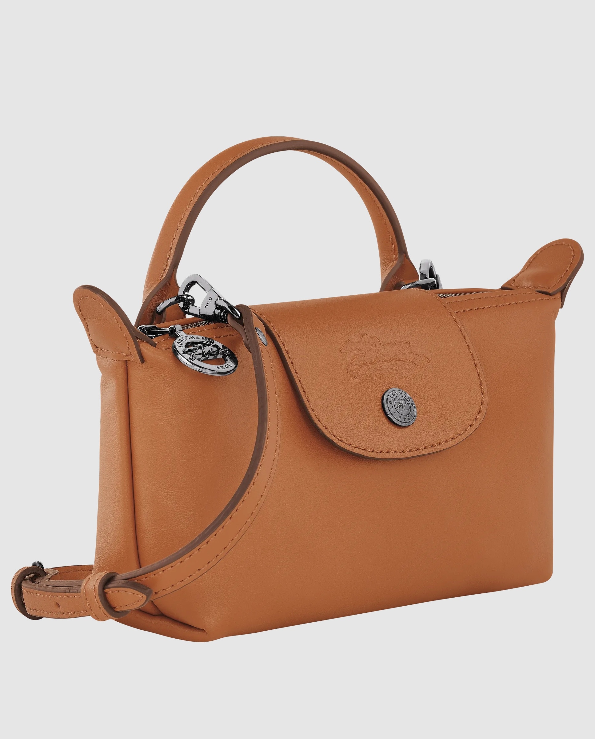Bolsos pequeños de mujer le pliage xtra en talla xs - Longchamp - Mogano Mogano-3
