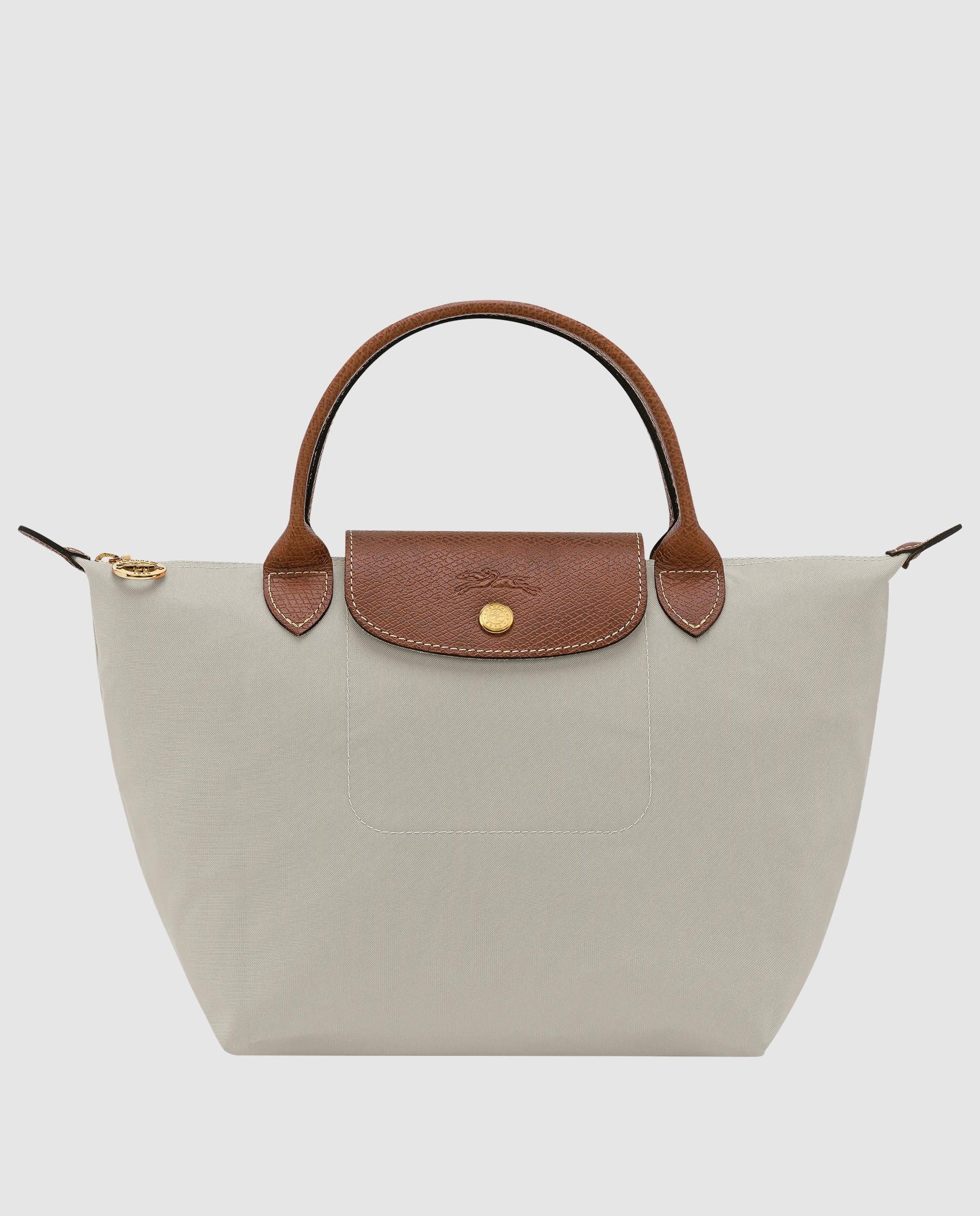 Bolsos de mano de mujer le pliage original en talla s - Longchamp - Gris claro Gris claro-1