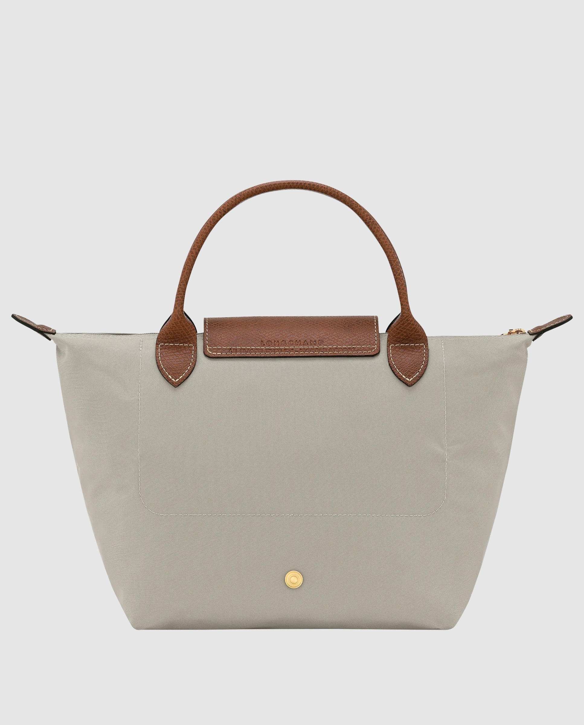 Bolsos de mano de mujer le pliage original en talla s - Longchamp - Gris claro Gris claro-4