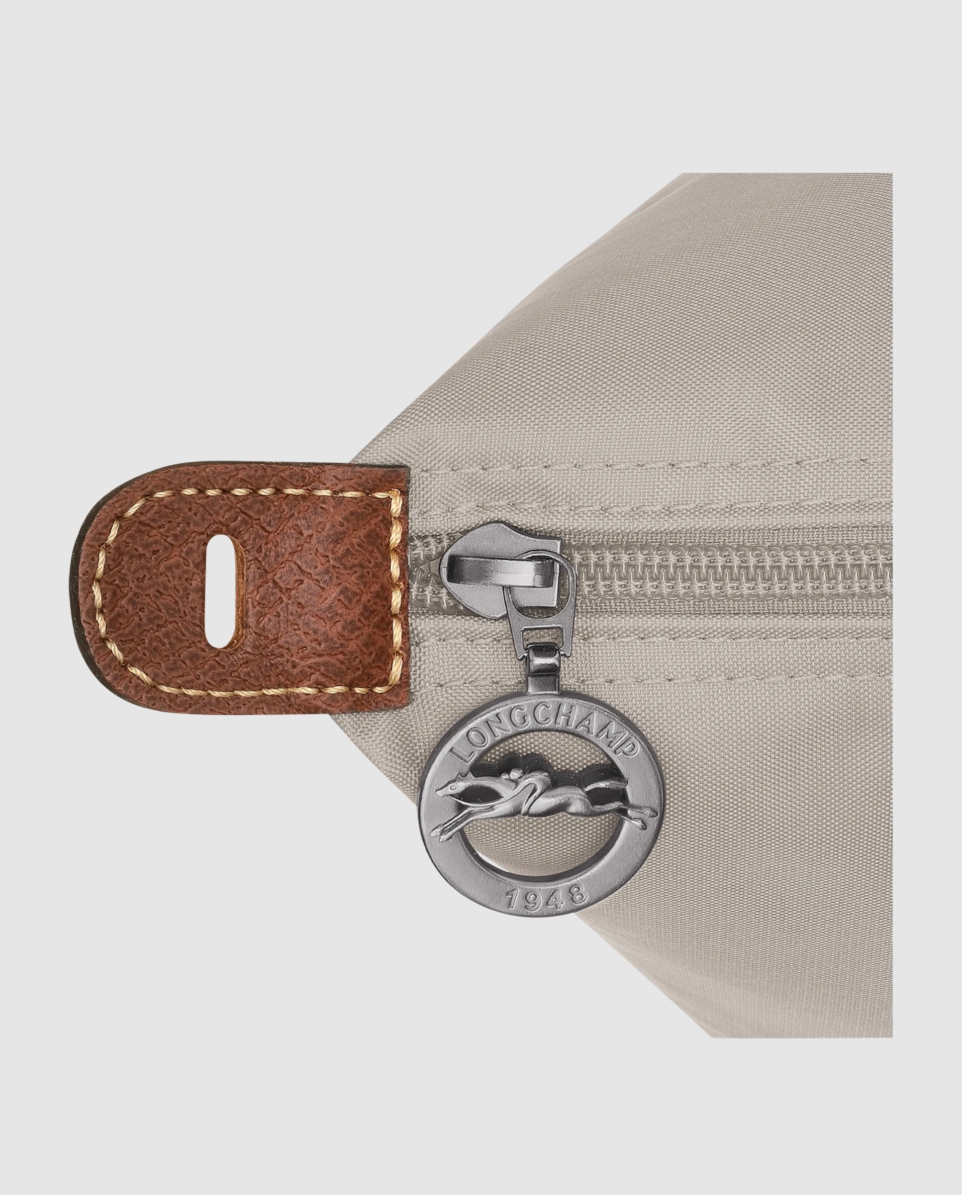 Bolso Le Pliage Original blanda con capacidad de 30L - Longchamp - Gris claro Gris claro-6