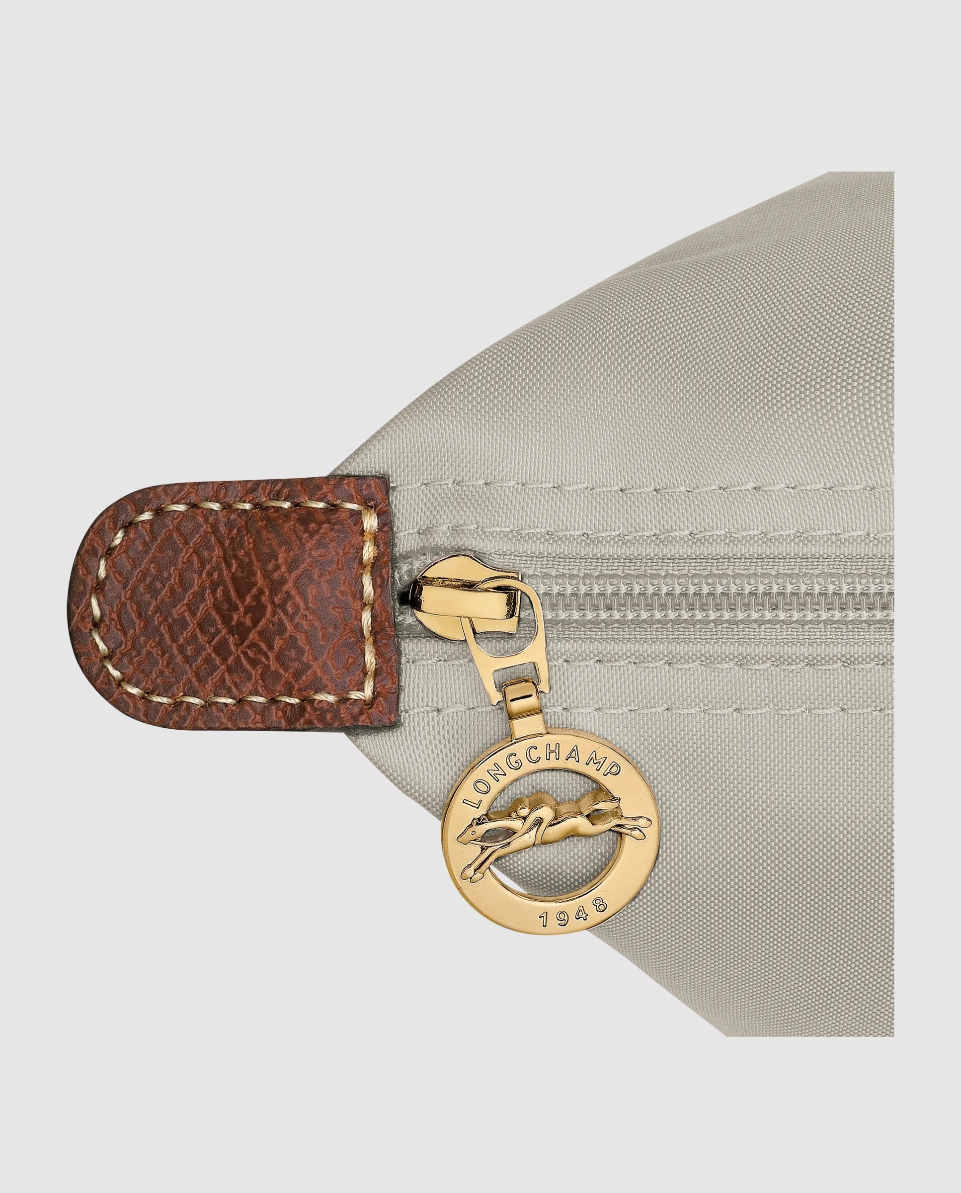 Bolsos de hombro de mujer le pliage original en talla l - Longchamp - Gris claro Gris claro-5