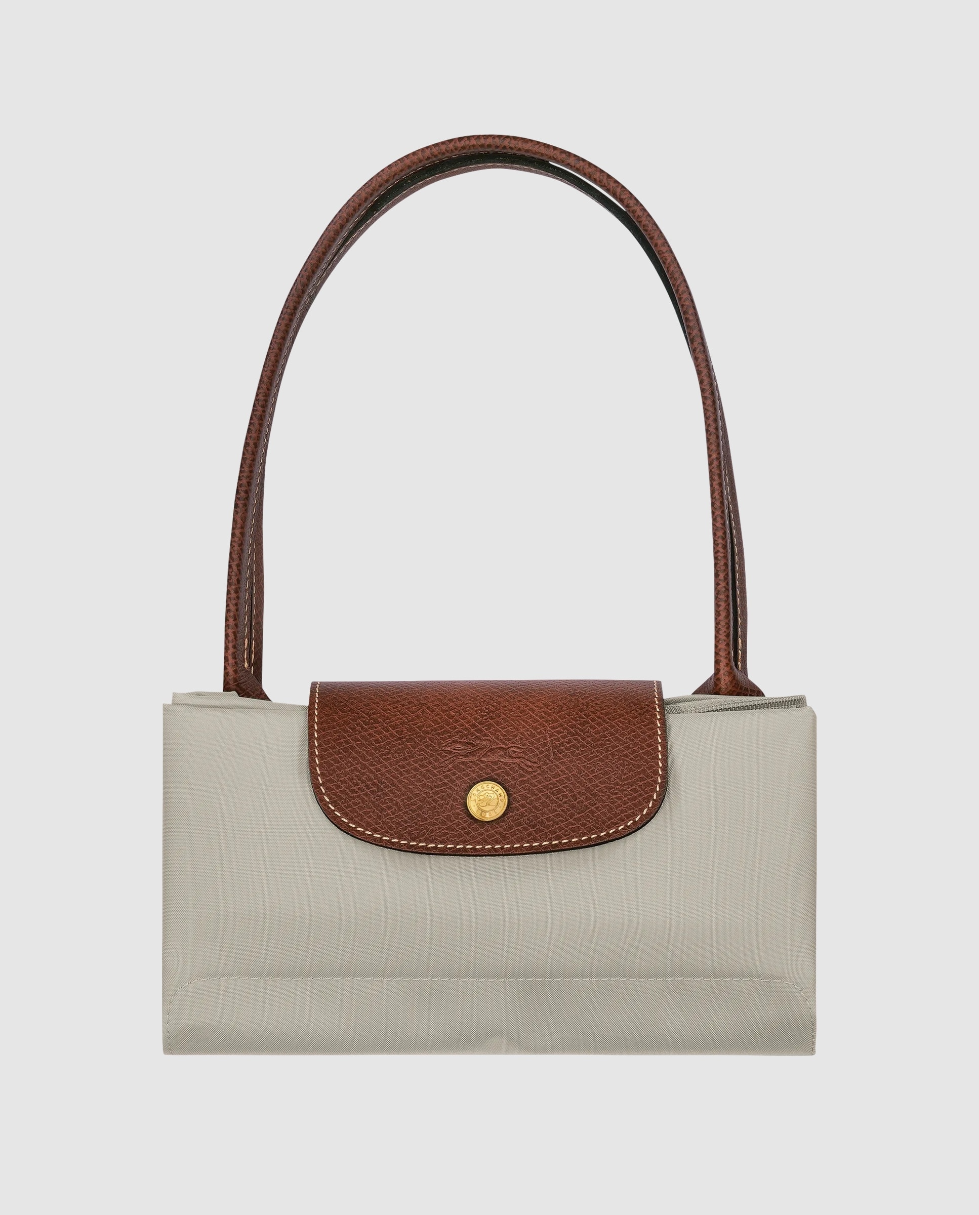 Bolsos de hombro de mujer le pliage original en talla l - Longchamp - Gris claro Gris claro-6