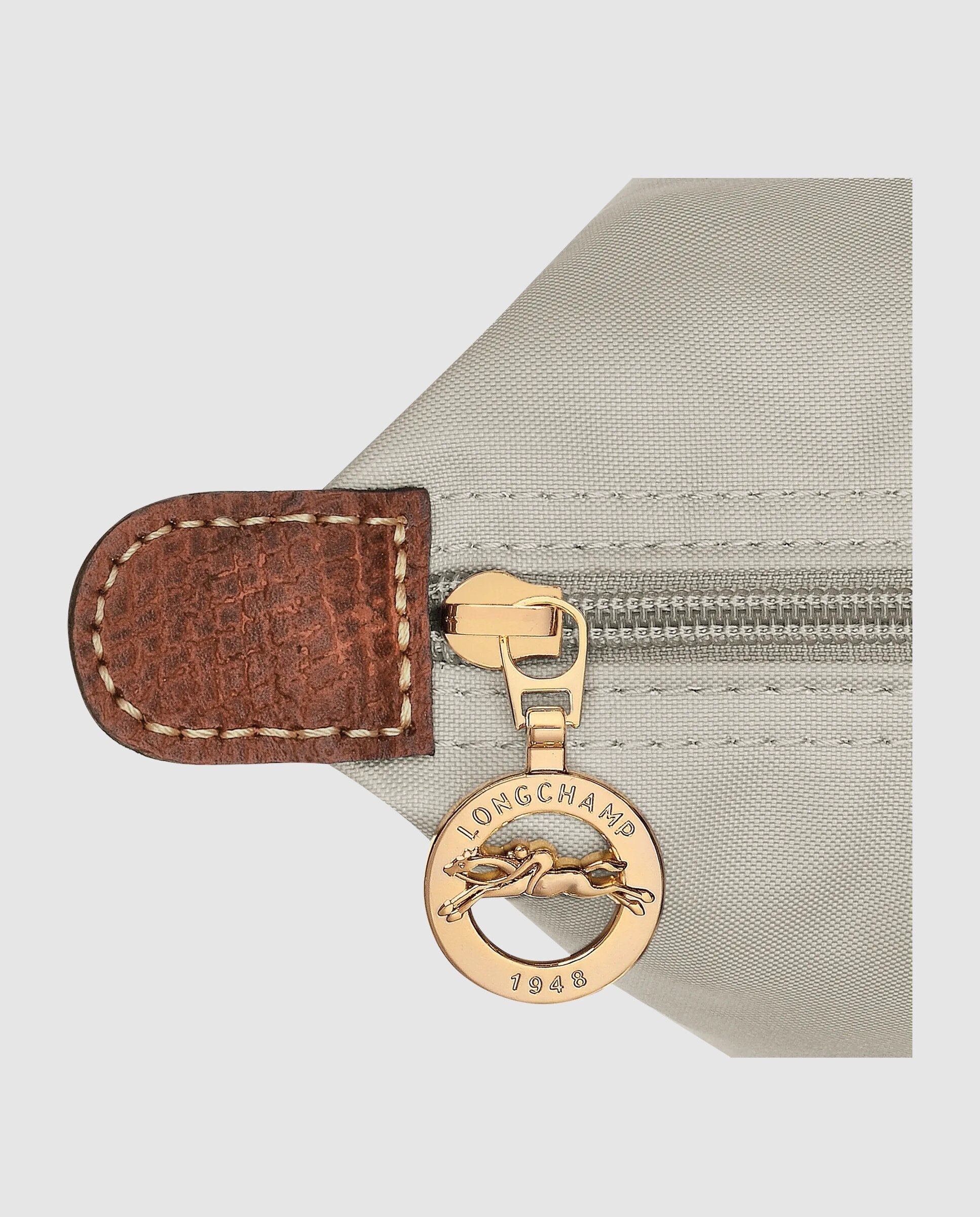 Bolsos de hombro de mujer le pliage original en talla m - Longchamp - Gris claro Gris claro-6