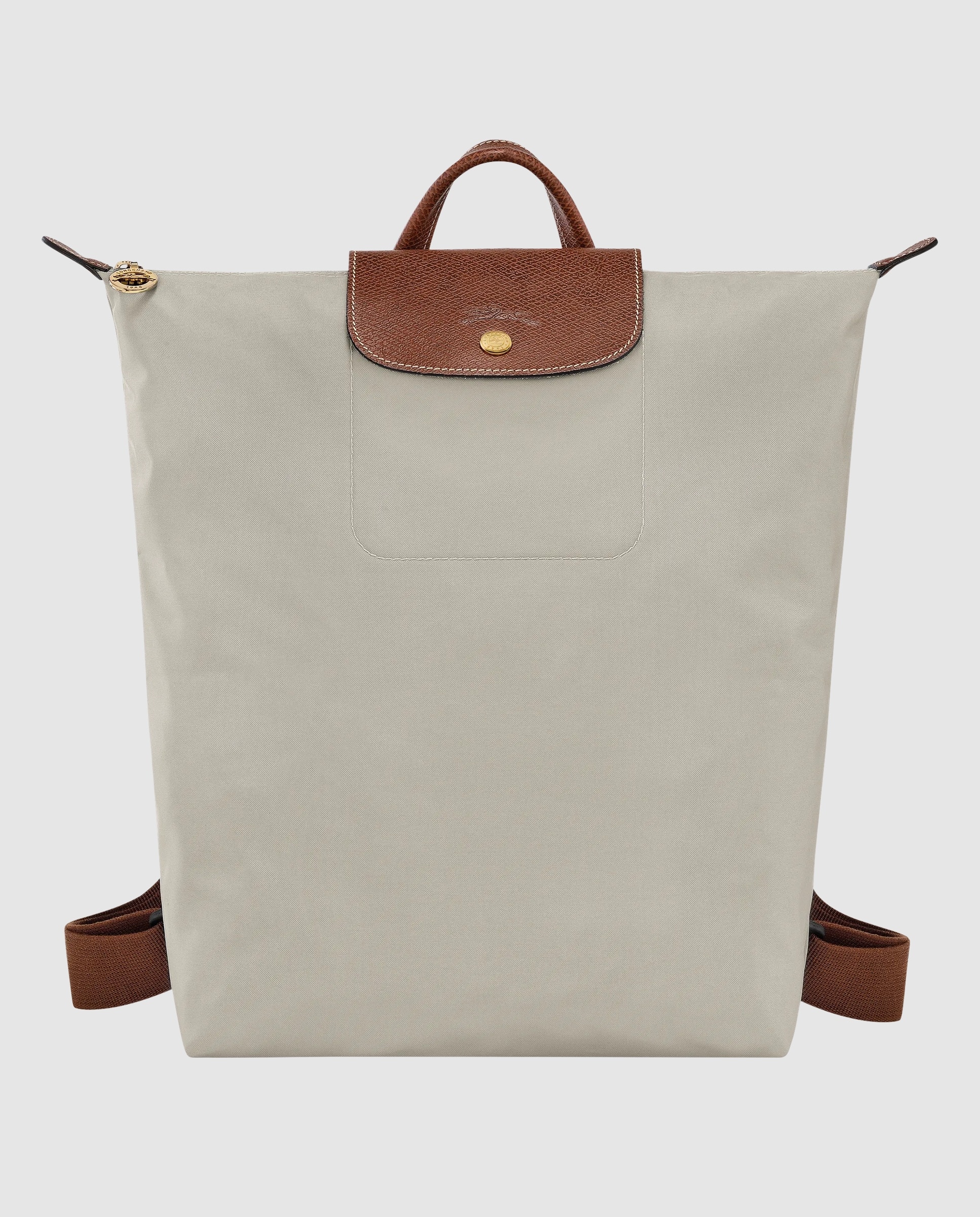 Mochilas de mujer le pliage original en talla m - Longchamp - Gris claro Gris claro-1