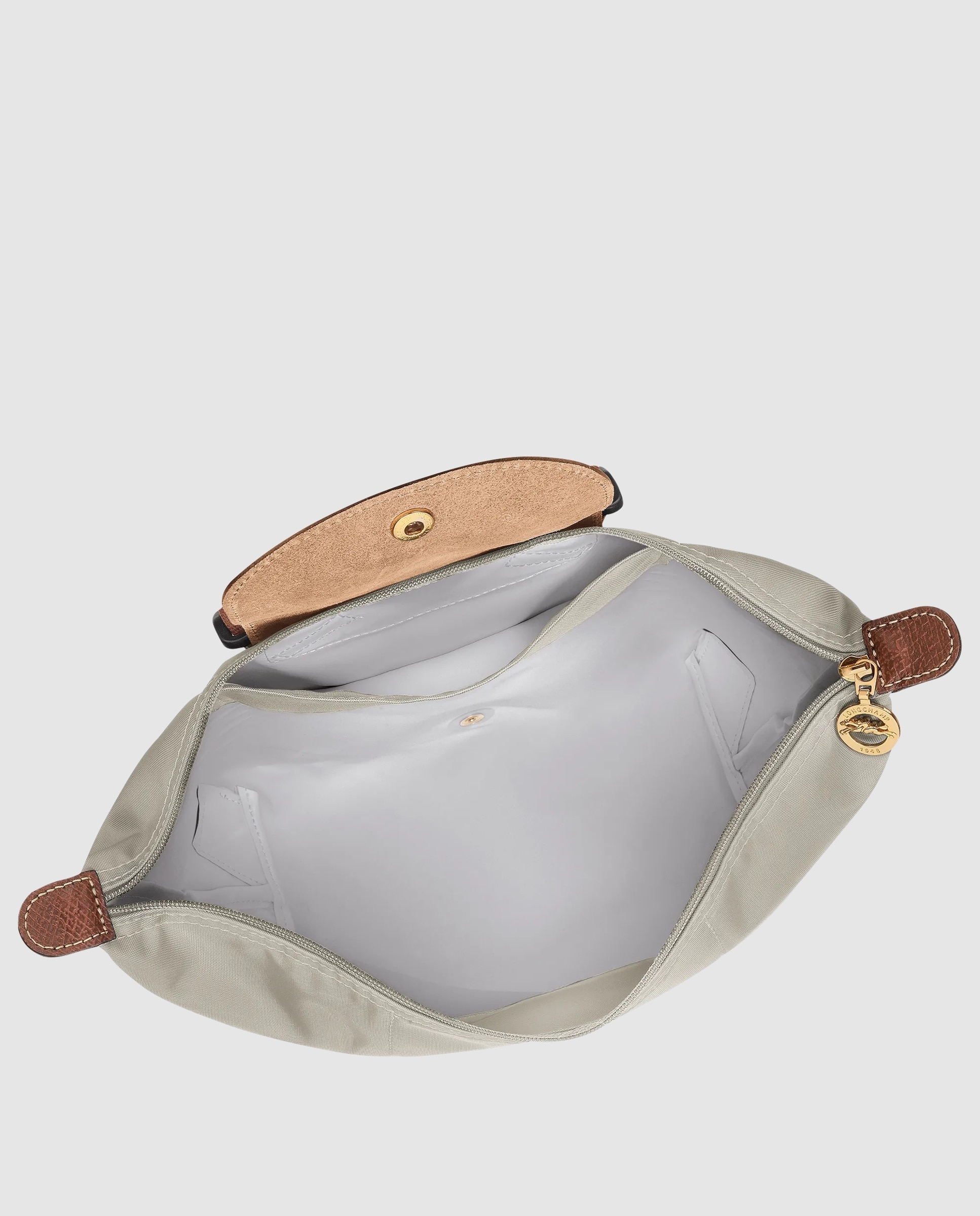 Mochilas de mujer le pliage original en talla m - Longchamp - Gris claro Gris claro-5