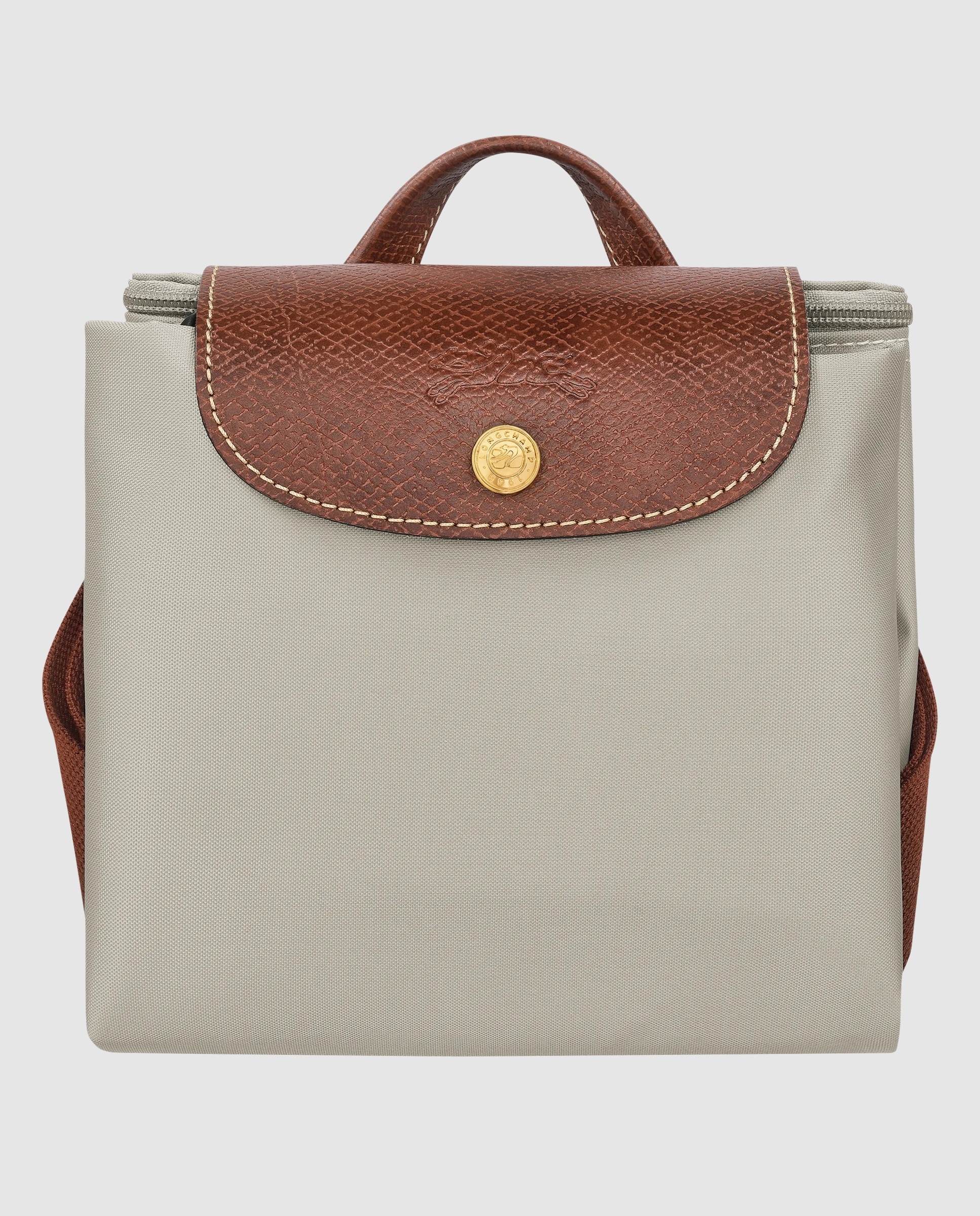 Mochilas de mujer le pliage original en talla m - Longchamp - Gris claro Gris claro-7