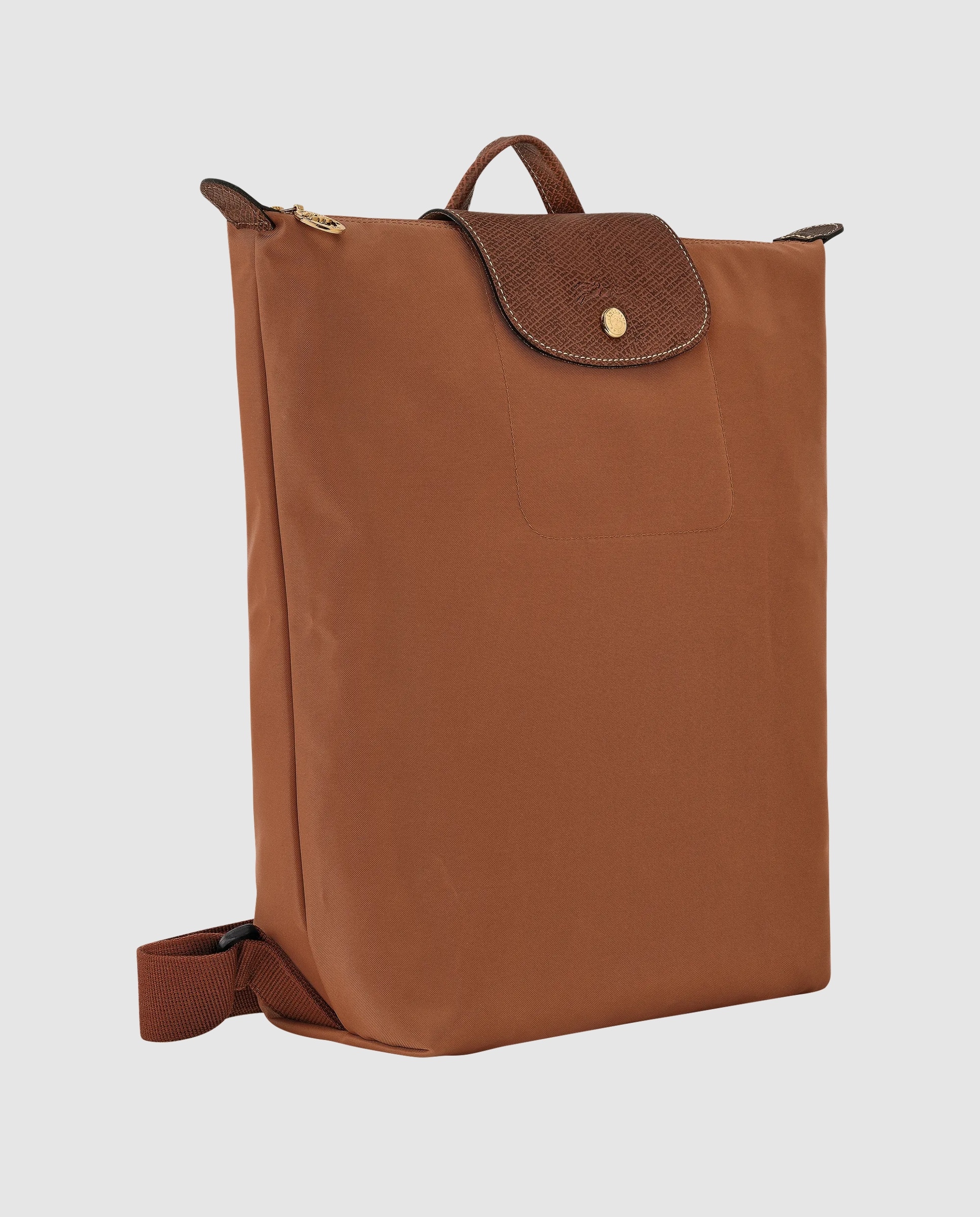 Mochilas de mujer le pliage original en talla m - Longchamp - Marrón claro Marrón claro-3