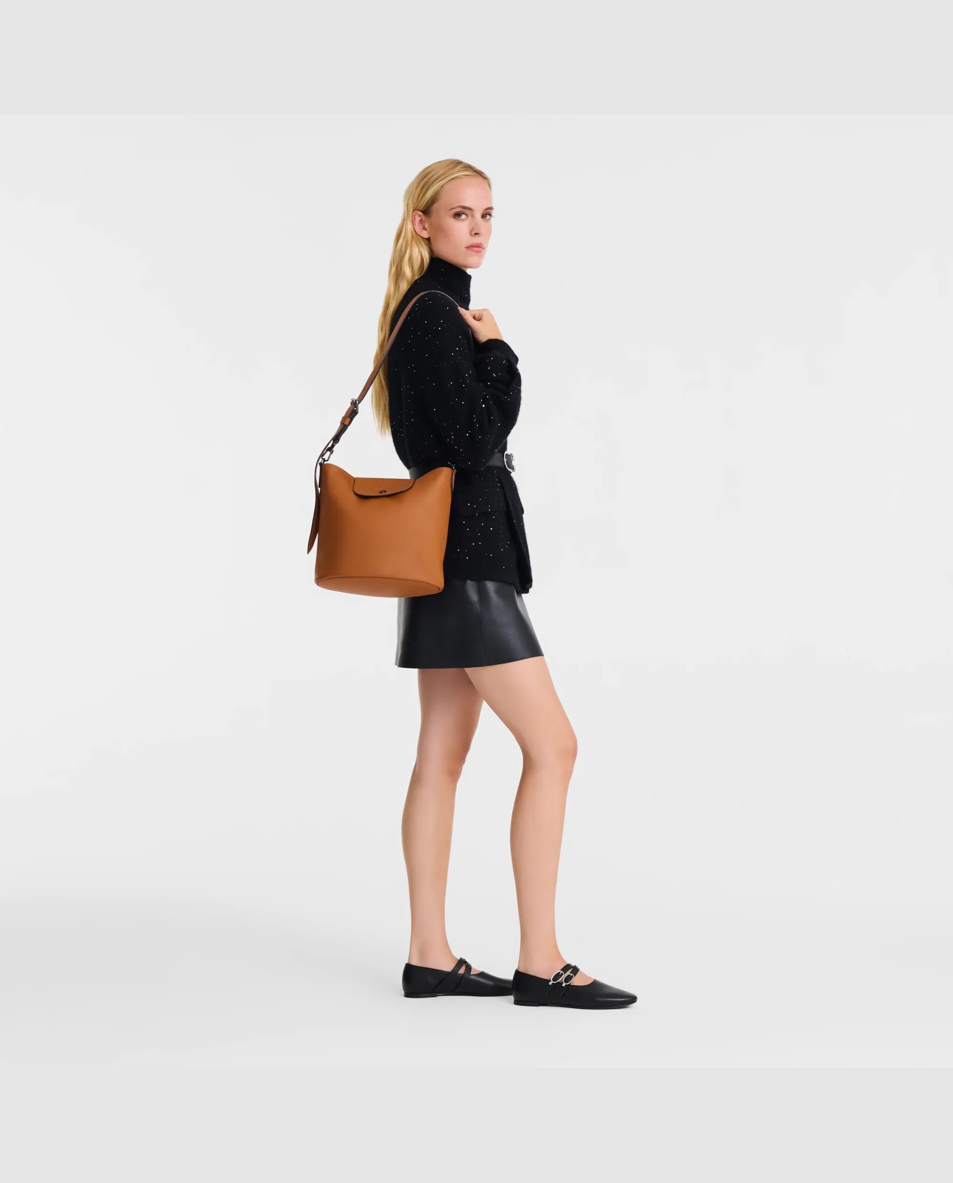 Imagen 2 de Bandolera de mujer le pliage xtra - Longchamp - Marrón Marrón