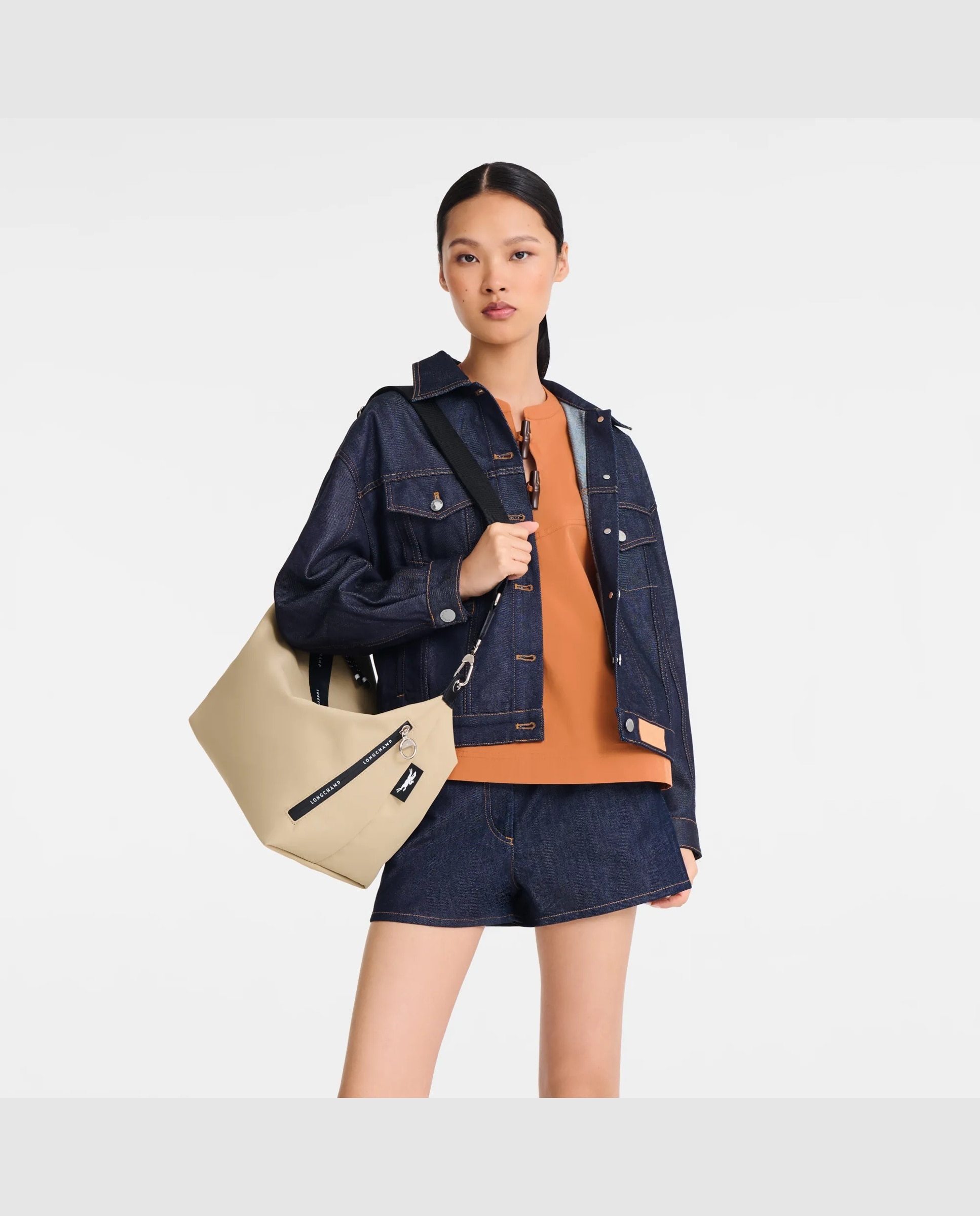 Bandoleras de mujer le pliage energy en talla m - Longchamp - Beige Beige-2