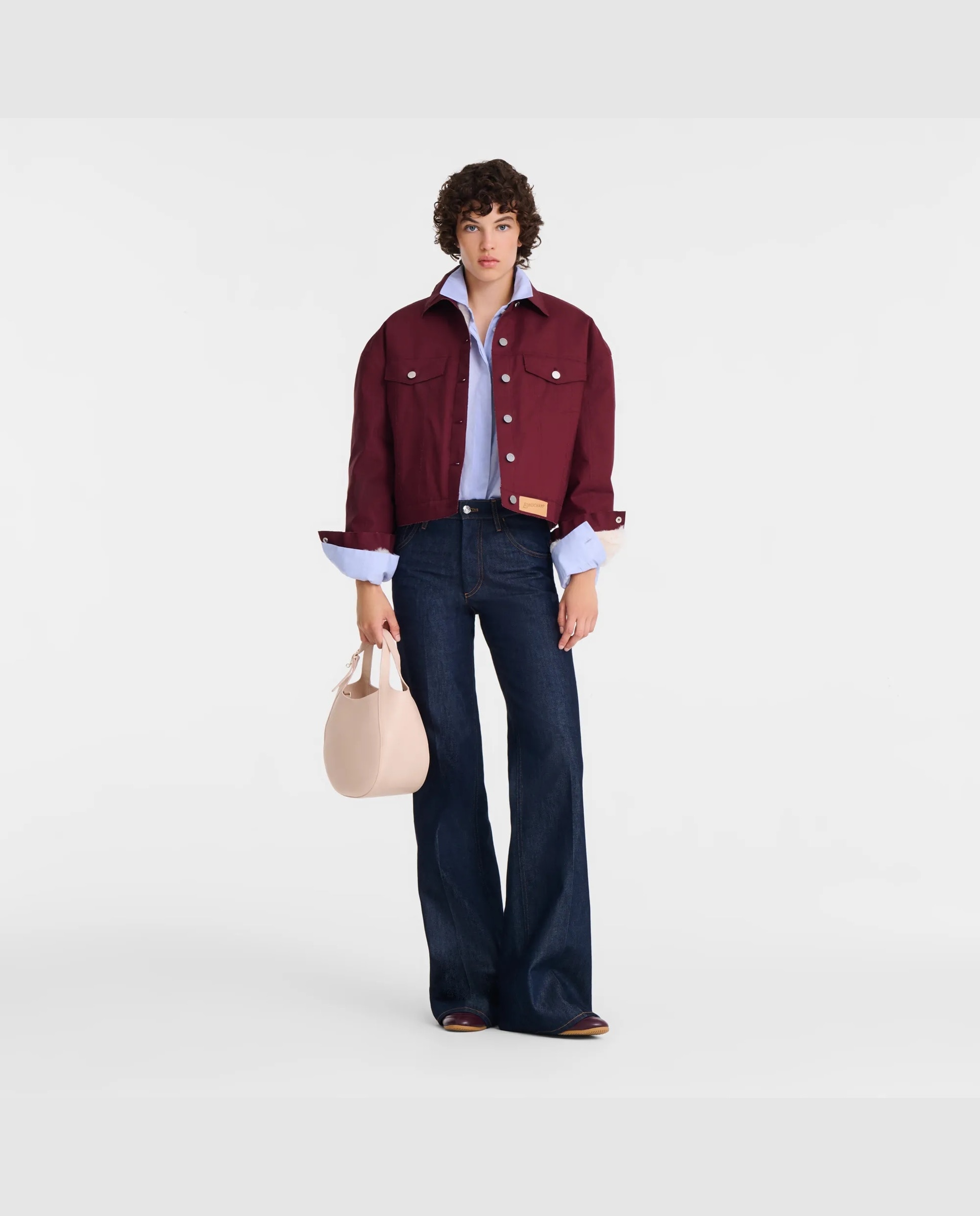 Bolsos de mano de mujer le foulonné en talla s - Longchamp - Natural Natural-2