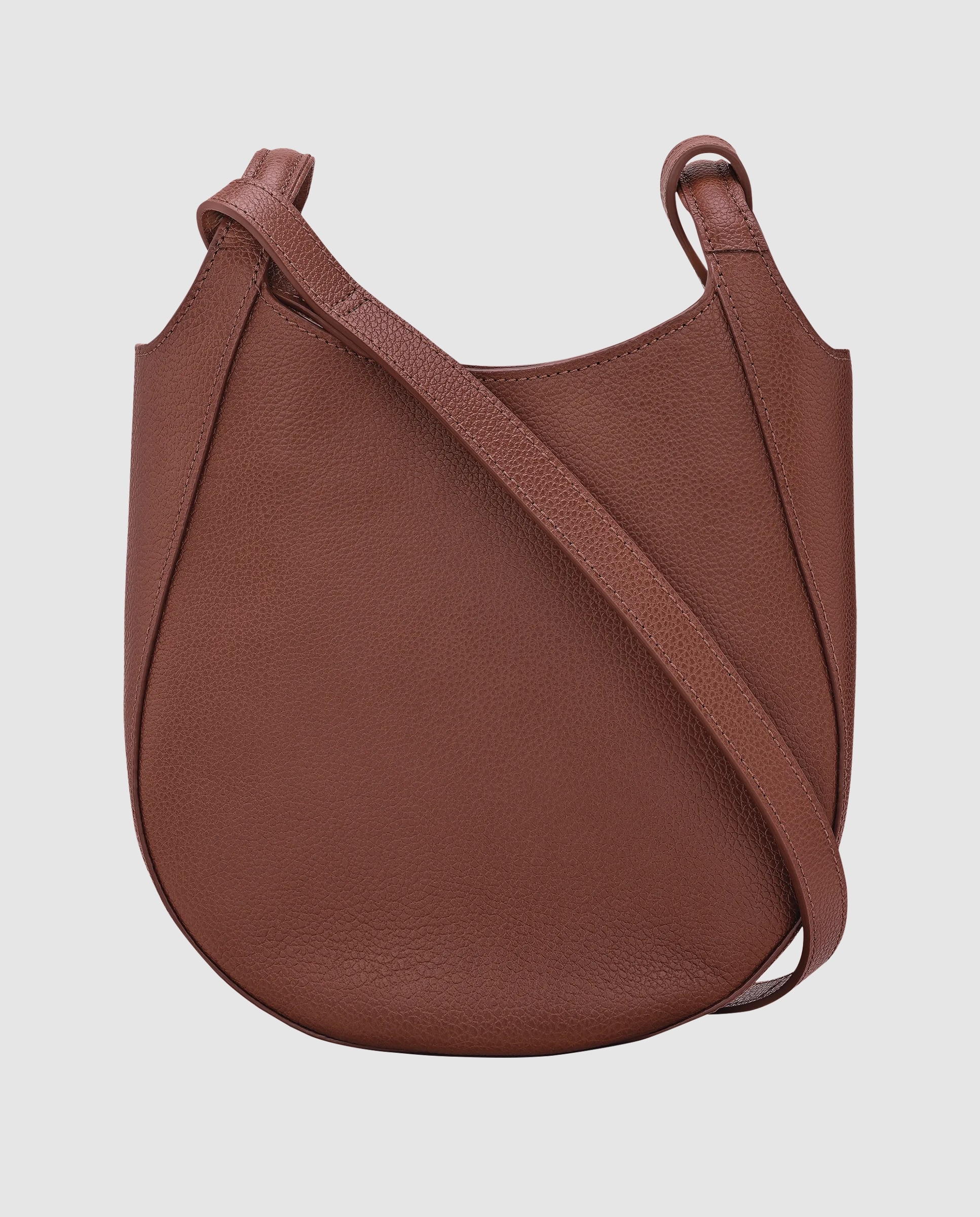 Bandoleras de mujer le foulonné en talla s - Longchamp - Marrón oscuro Marrón oscuro-4