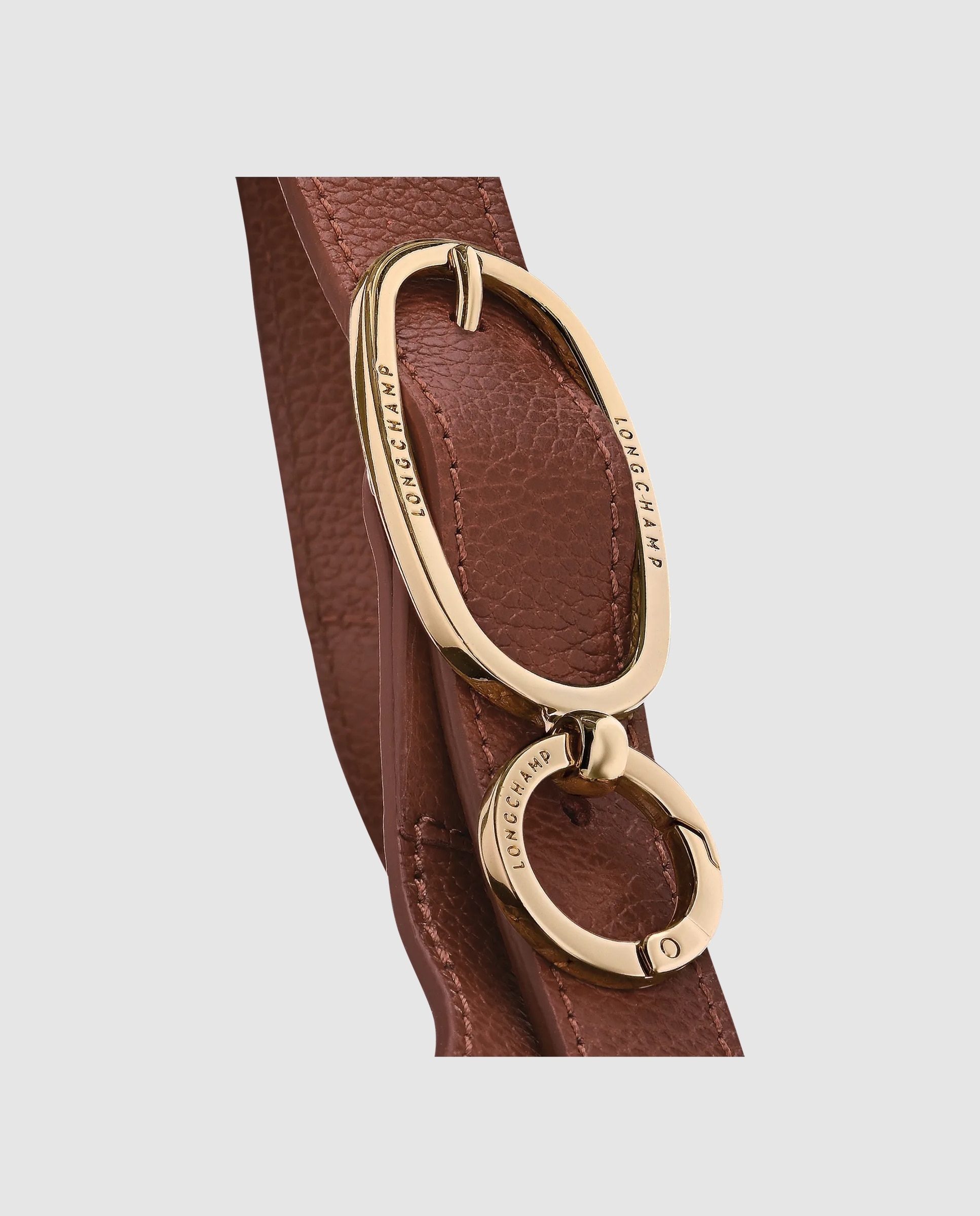 Bolsos de hombro de mujer le foulonné en talla xl - Longchamp - Marrón oscuro Marrón oscuro-6