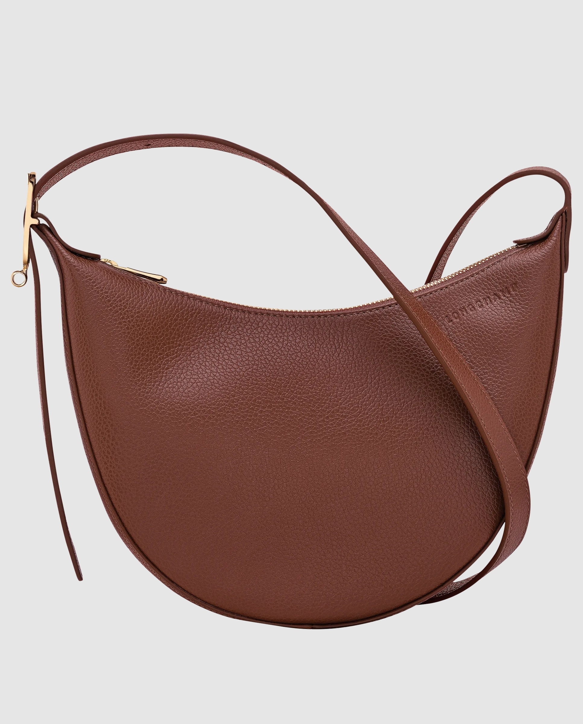 Bandolera de mujer Le Foulonné en talla S - Longchamp - Marrón oscuro Marrón oscuro-1