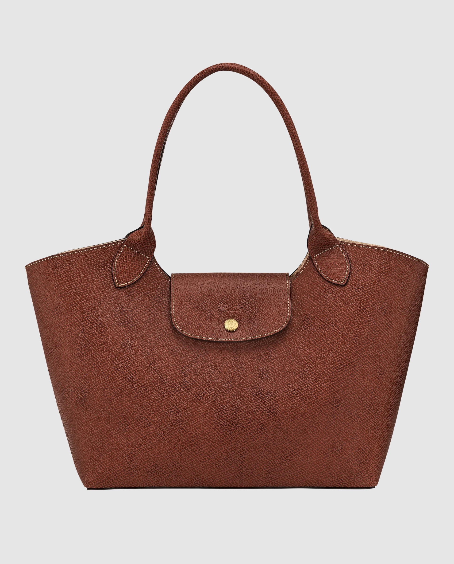 Bolsos de hombro de mujer epure en talla l - Longchamp - Marrón Marrón-1
