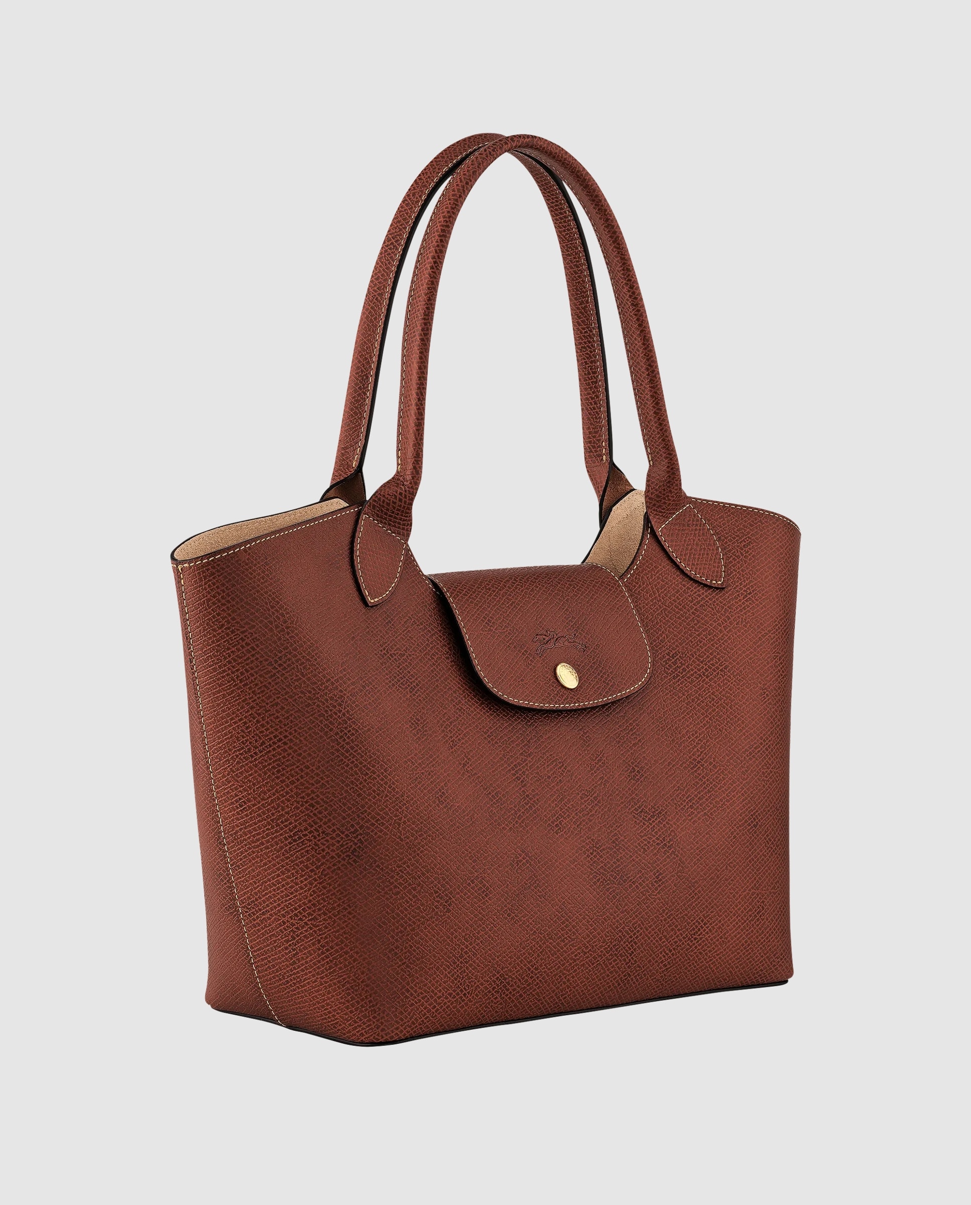 Bolsos de hombro de mujer epure en talla l - Longchamp - Marrón Marrón-3