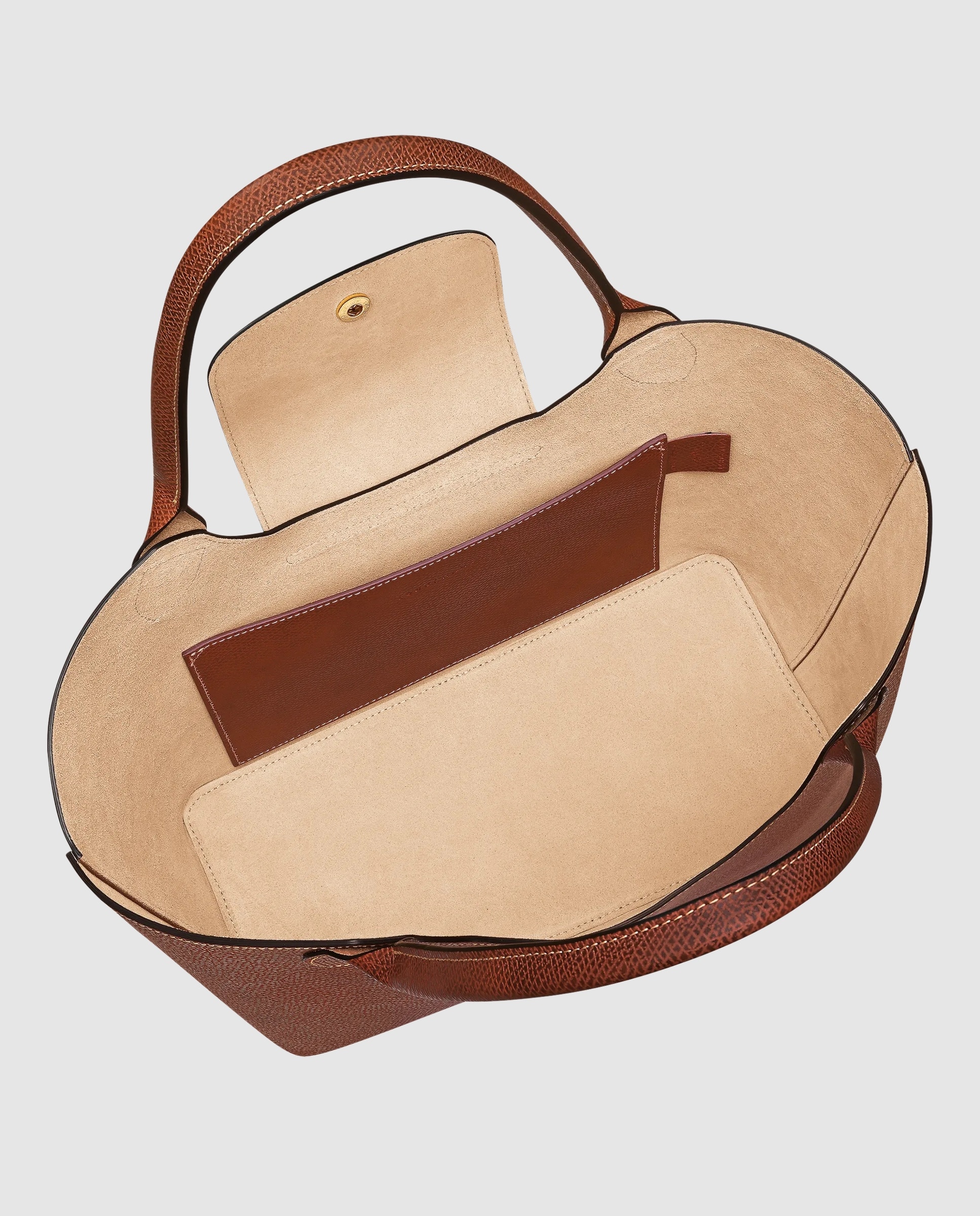 Bolsos de hombro de mujer epure en talla l - Longchamp - Marrón Marrón-5