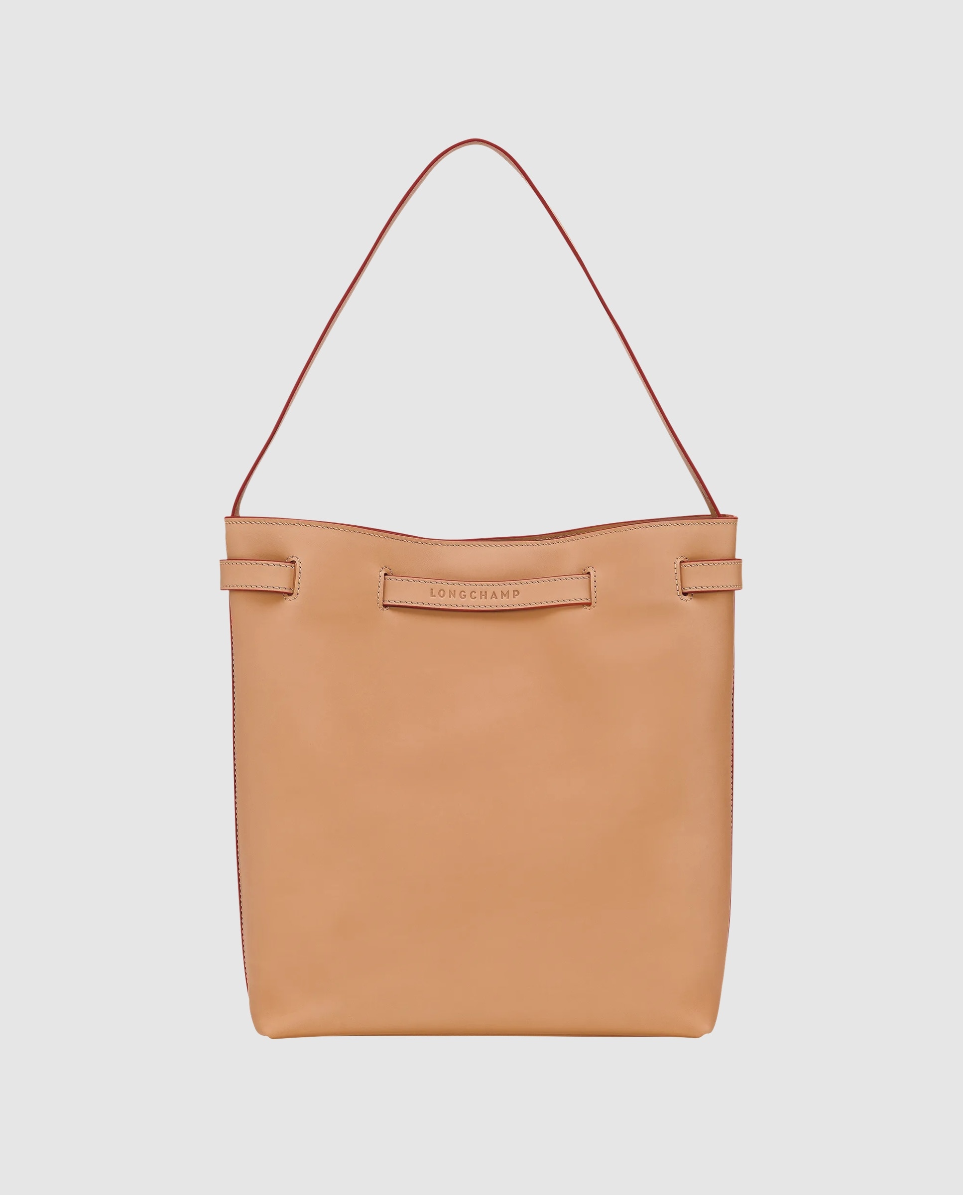 Bolsos de hombro de mujer le smart en talla l - Longchamp - Natural Natural-4
