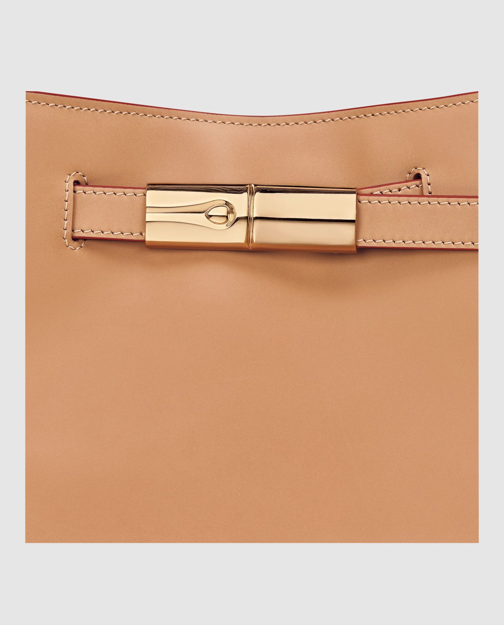 Bolsos de hombro de mujer le smart en talla l - Longchamp - Natural Natural-6