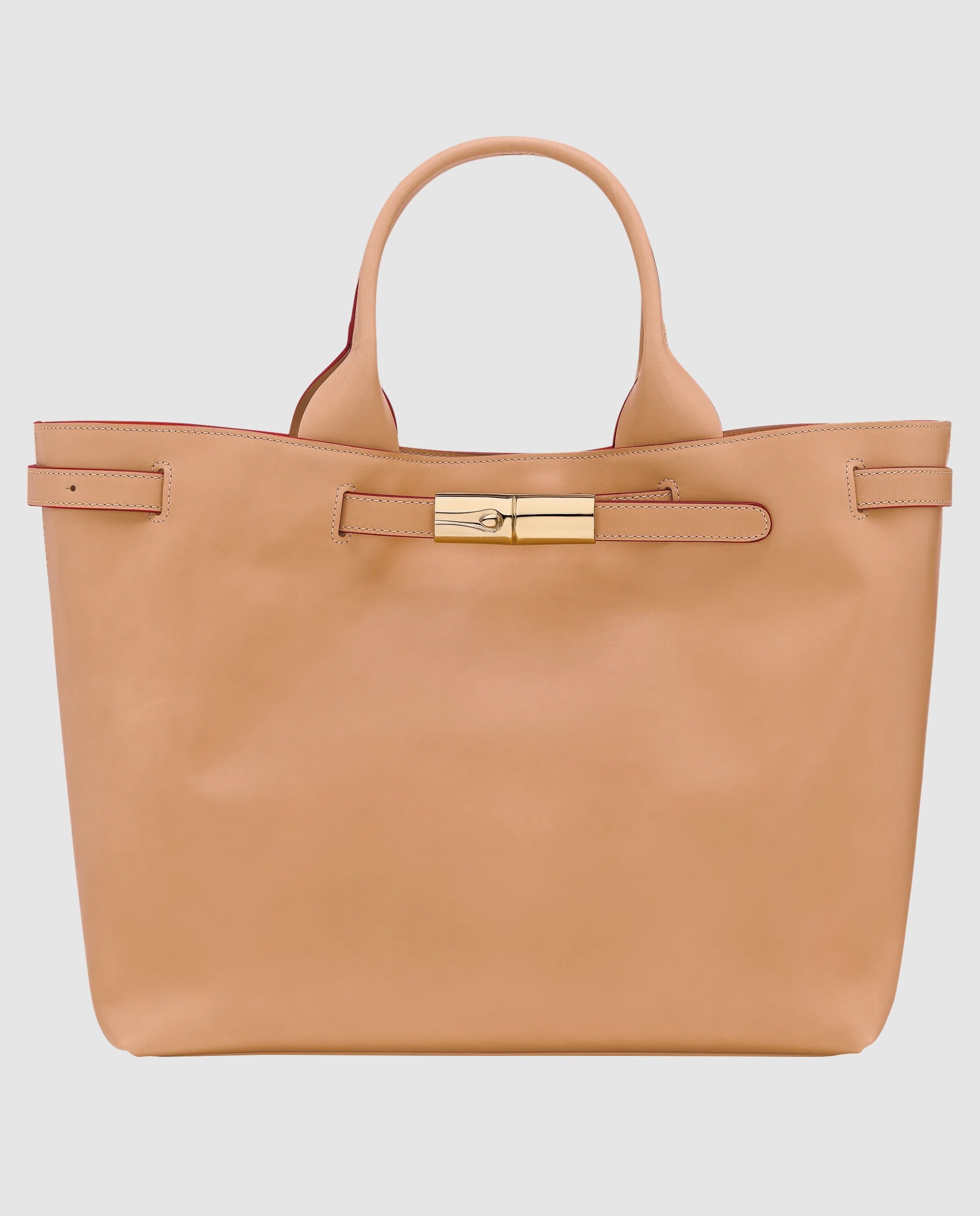 Bolsos de mano de mujer le smart en talla l - Longchamp - Natural Natural-1