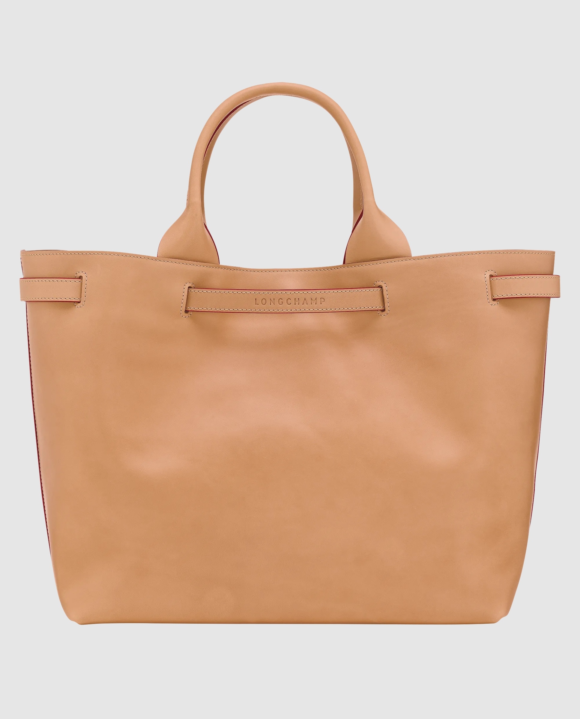 Bolsos de mano de mujer le smart en talla l - Longchamp - Natural Natural-4