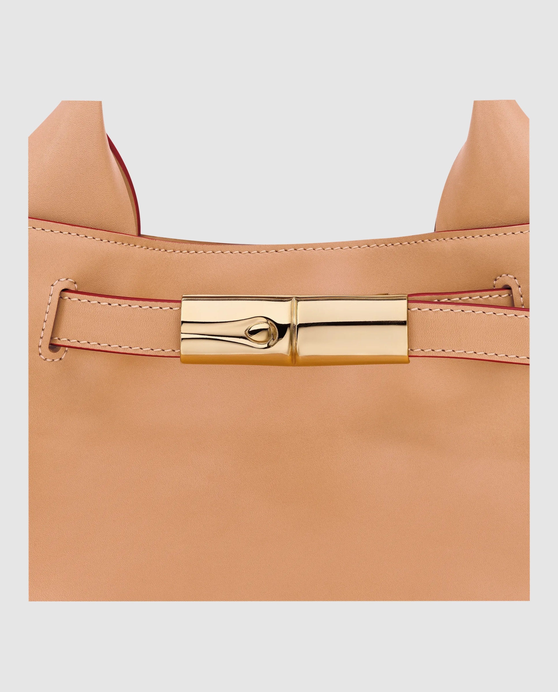 Bolsos de mano de mujer le smart en talla l - Longchamp - Natural Natural-6