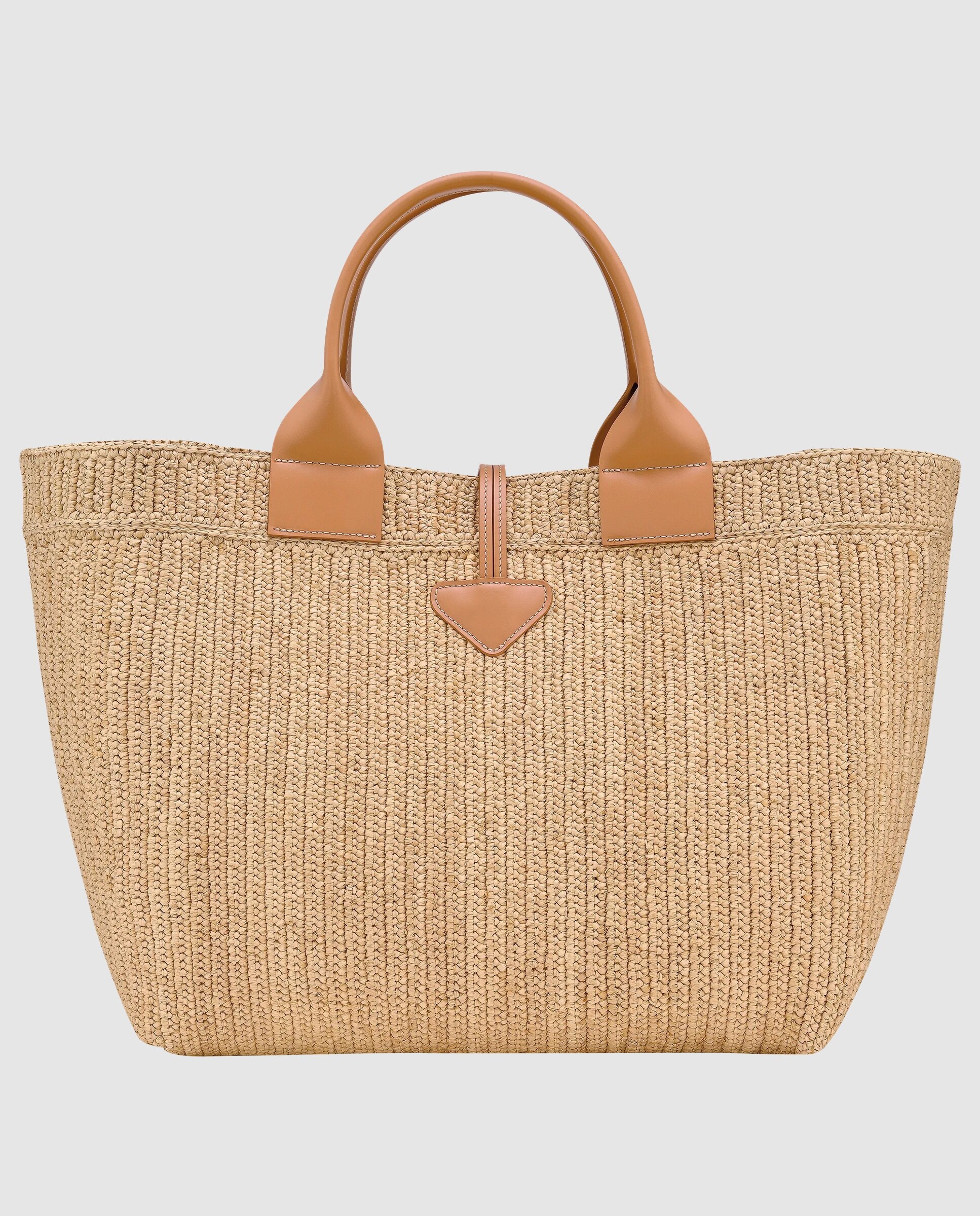Bolsos de mano de mujer le roseau en talla l - Longchamp - Natural Natural-4