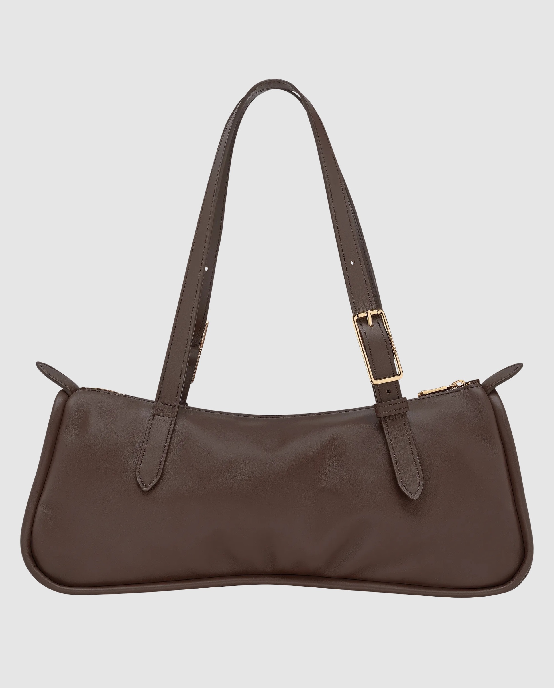 Bolsos de hombro de mujer looong en talla l - Longchamp - Marrón oscuro Marrón oscuro-4