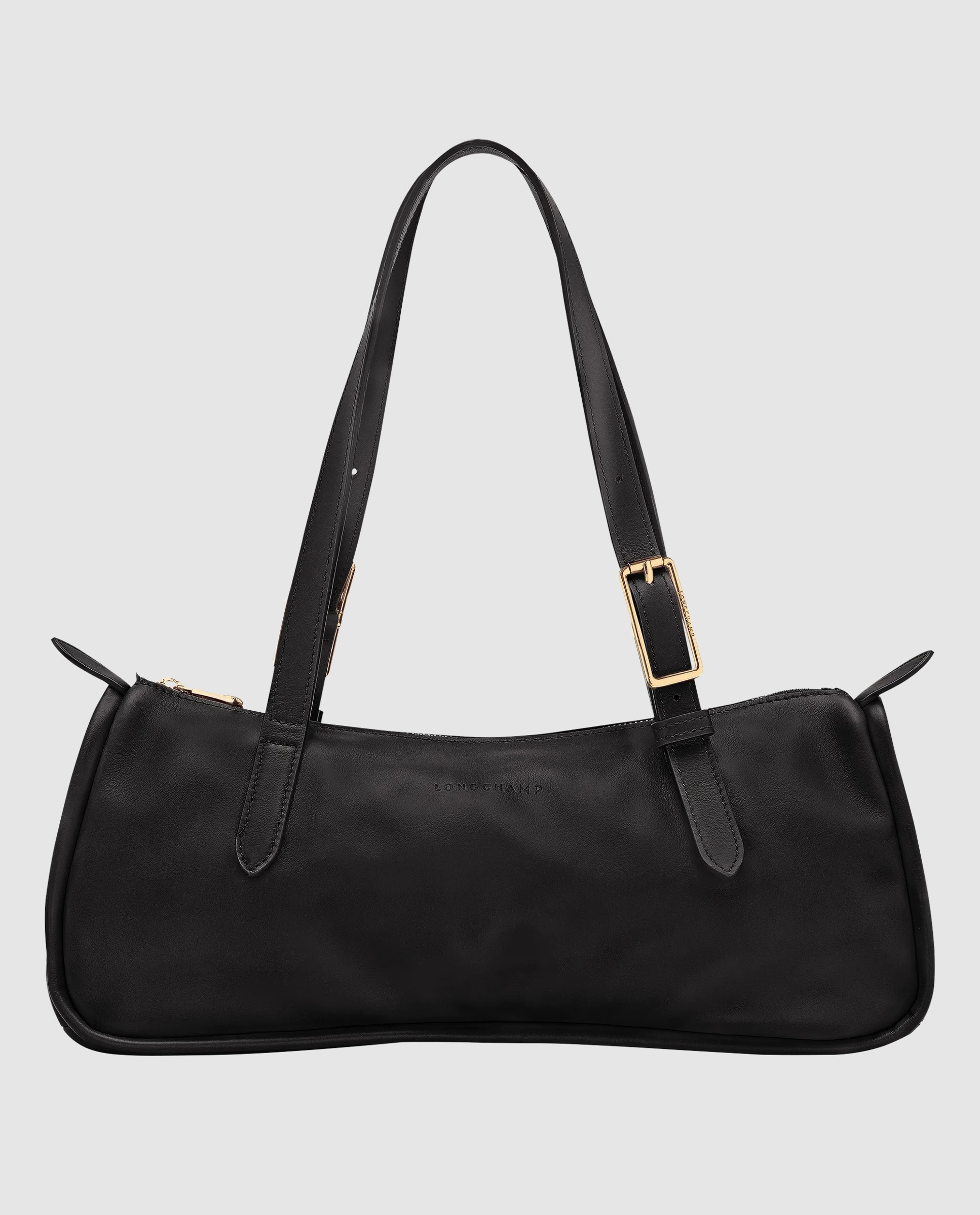 Bolsos de hombro de mujer looong en talla l - Longchamp - Negro Negro-1