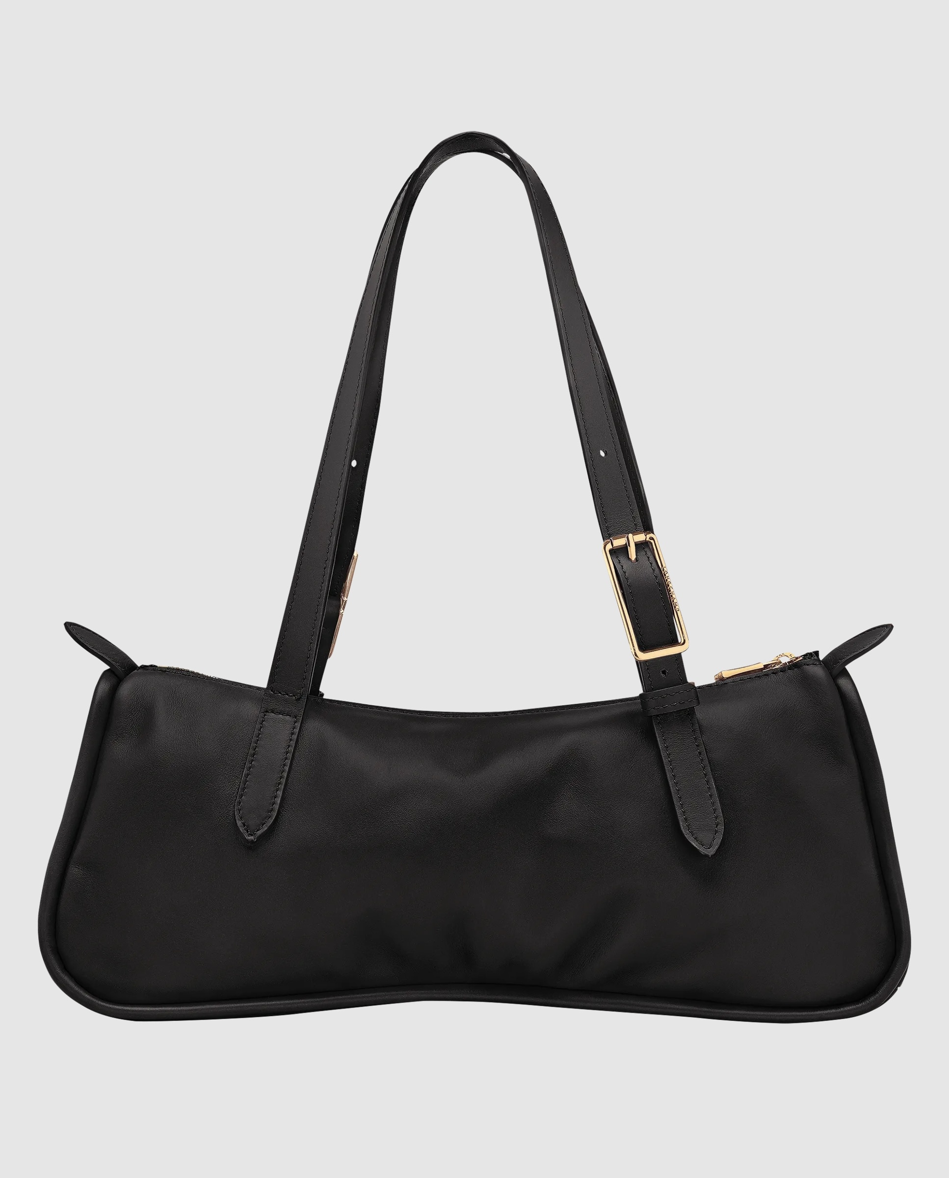 Bolsos de hombro de mujer looong en talla l - Longchamp - Negro Negro-4