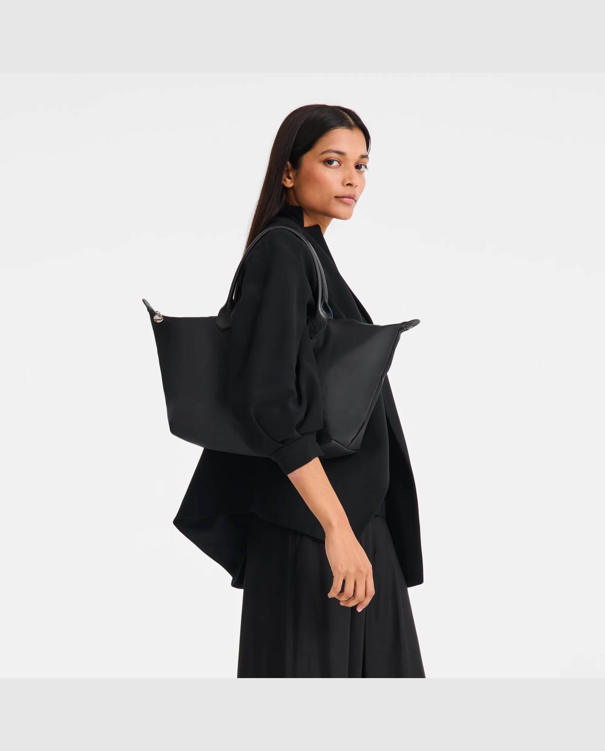 Bolsos de mano de mujer le pliage one en talla l - Longchamp - Negro Negro-2