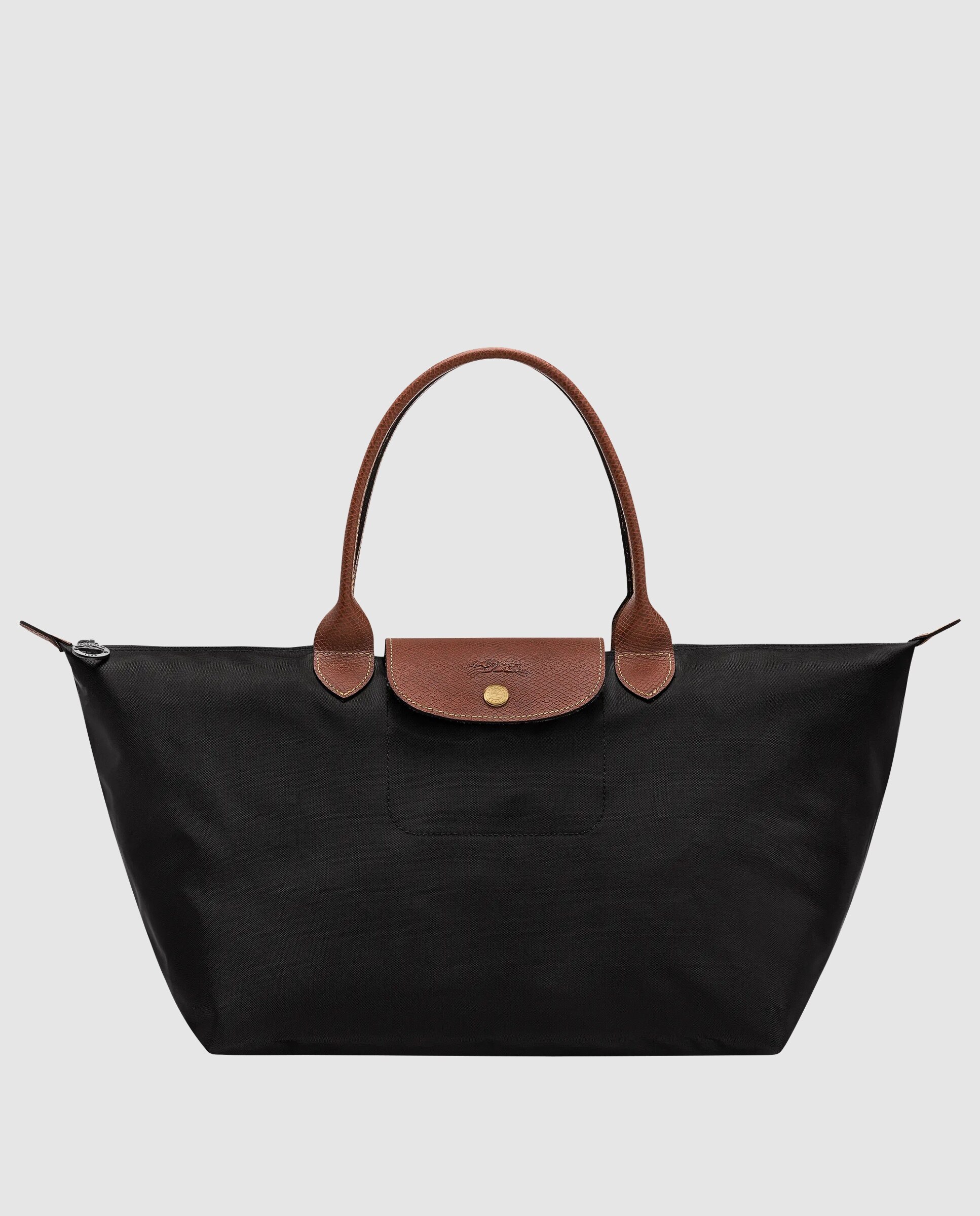 Bolsos de mano de mujer le pliage original en talla l - Longchamp - Negro Negro-1