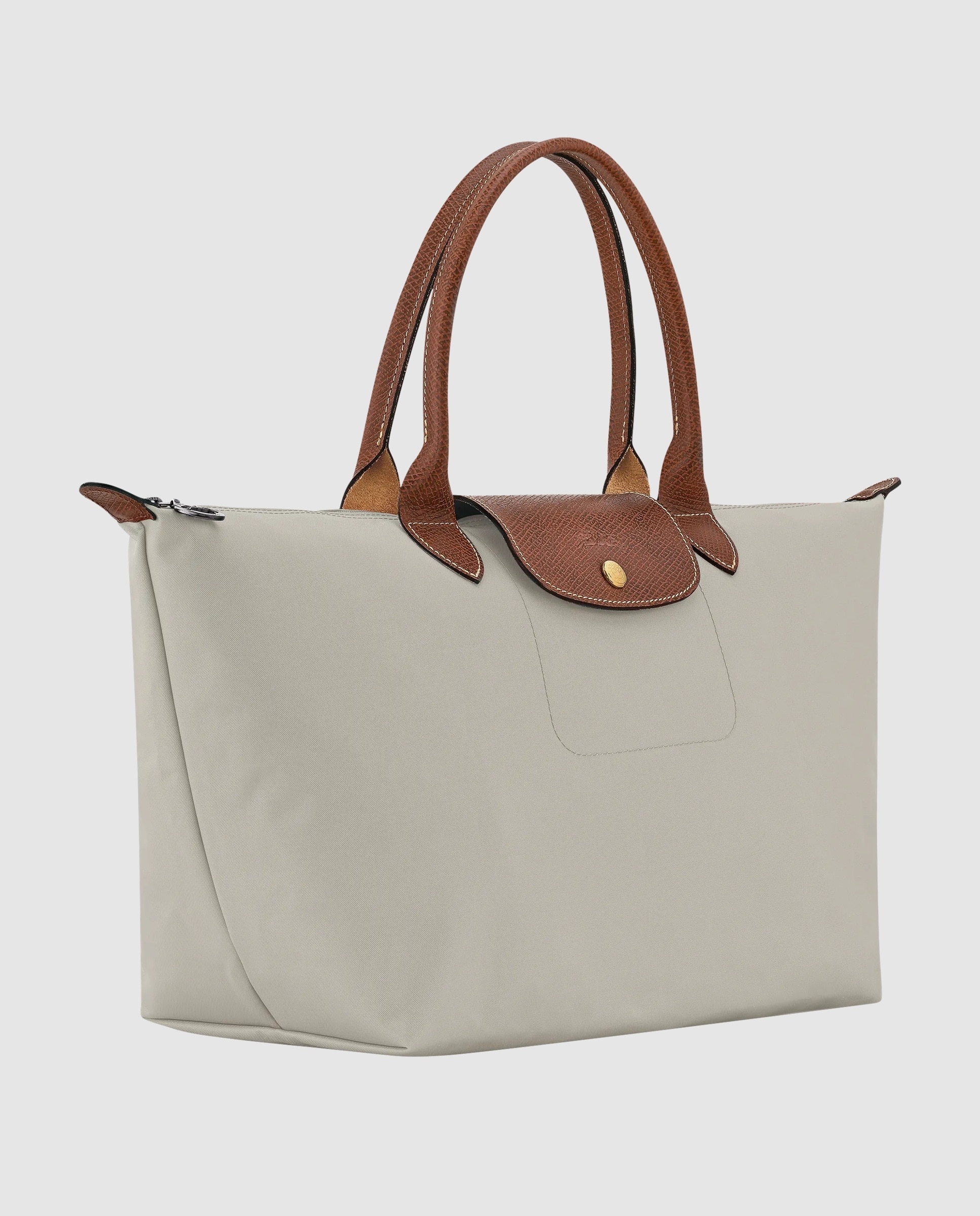 Bolsos de mano de mujer le pliage original en talla l - Longchamp - Gris claro Gris claro-3