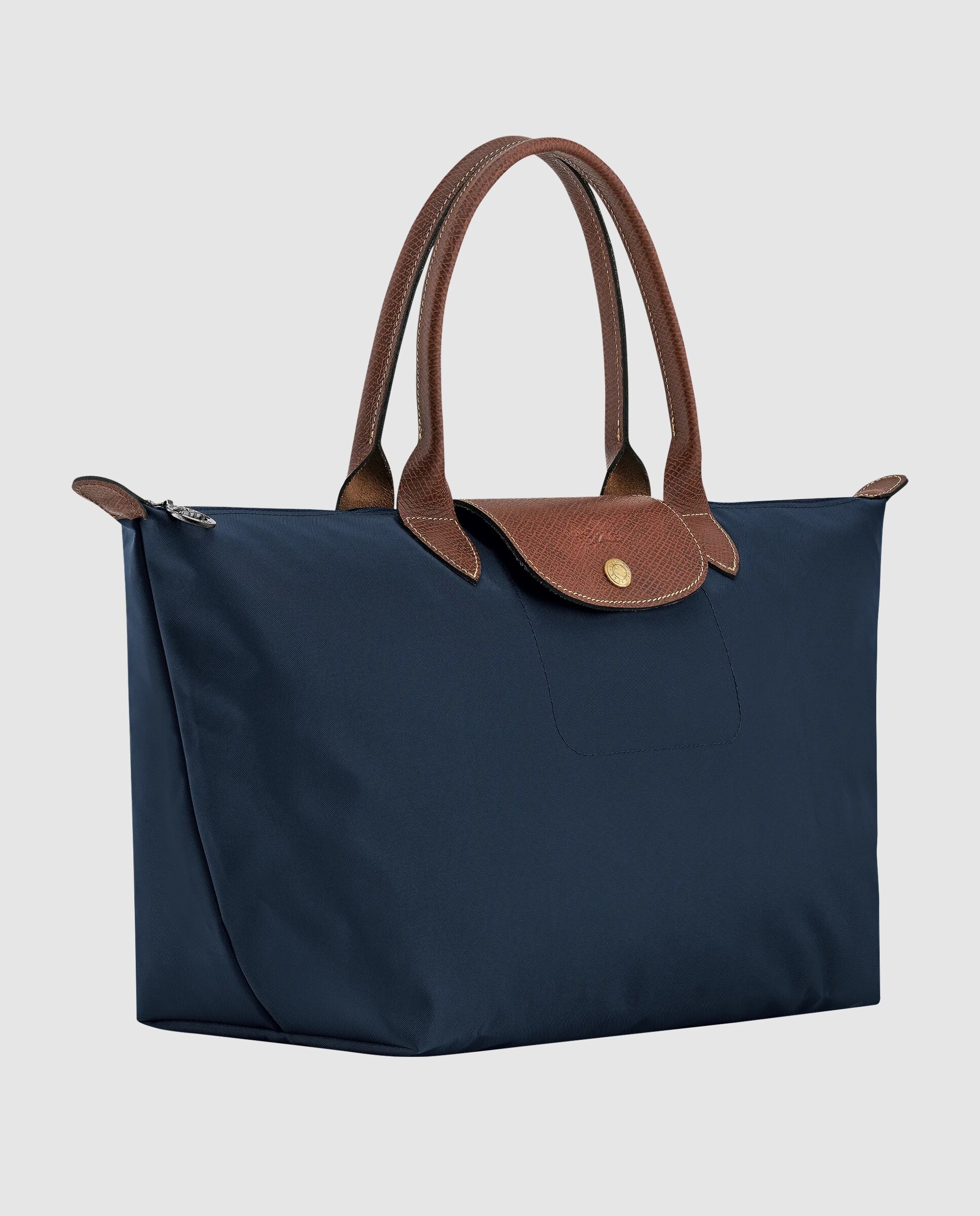 Bolsos de mano de mujer le pliage original en talla l - Longchamp - Azul marino Azul marino-3