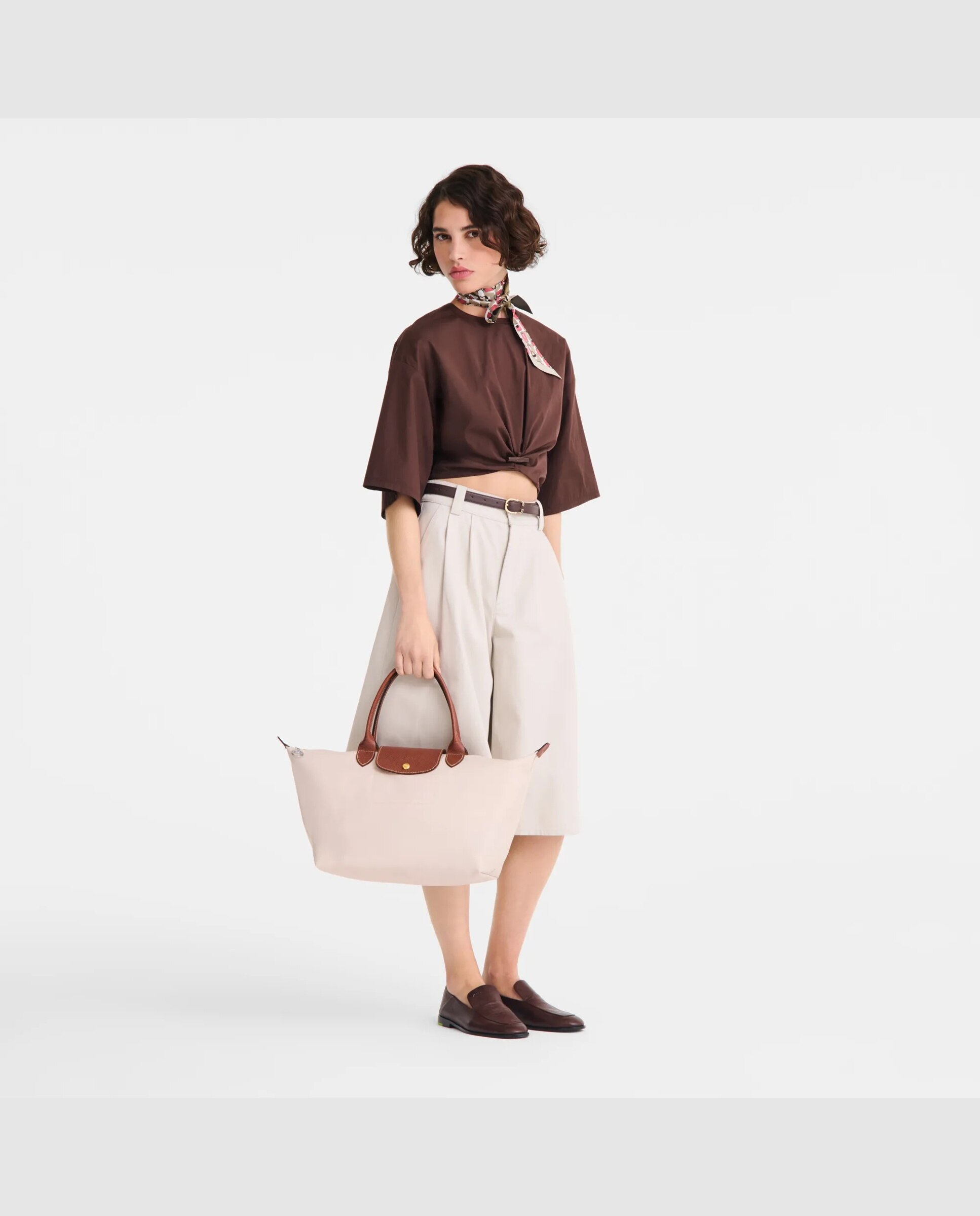 Bolsos de mano de mujer le pliage original en talla l - Longchamp - Rosa Rosa-2