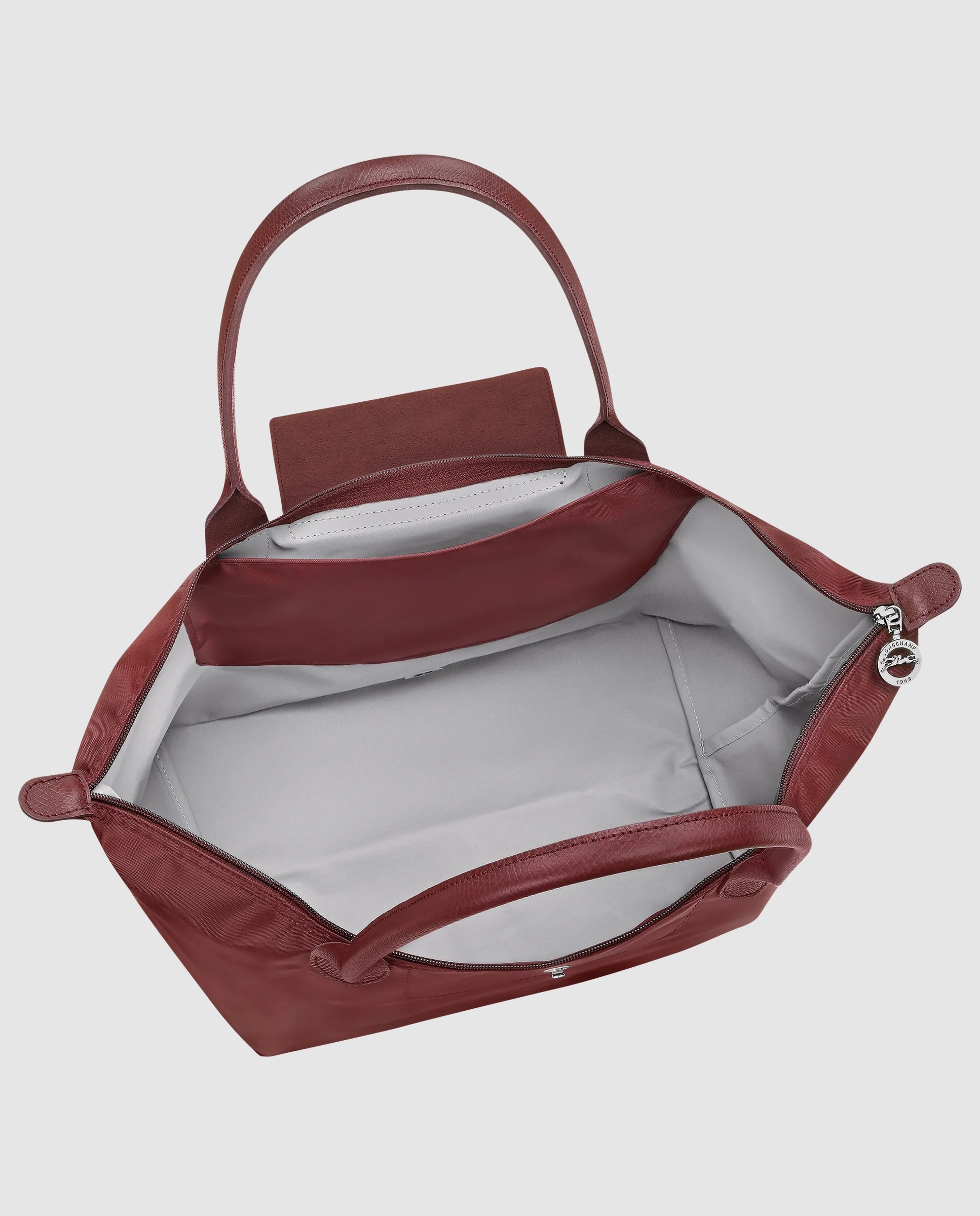Bolsos de hombro de mujer le pliage one en talla l - Longchamp - Burdeos Burdeos-5