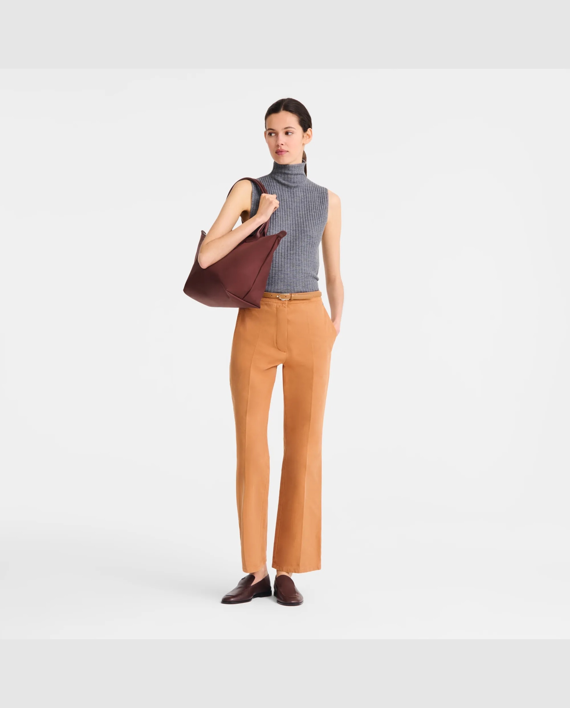 Bolsos de hombro de mujer le pliage one en talla xl - Longchamp - Burdeos Burdeos-2