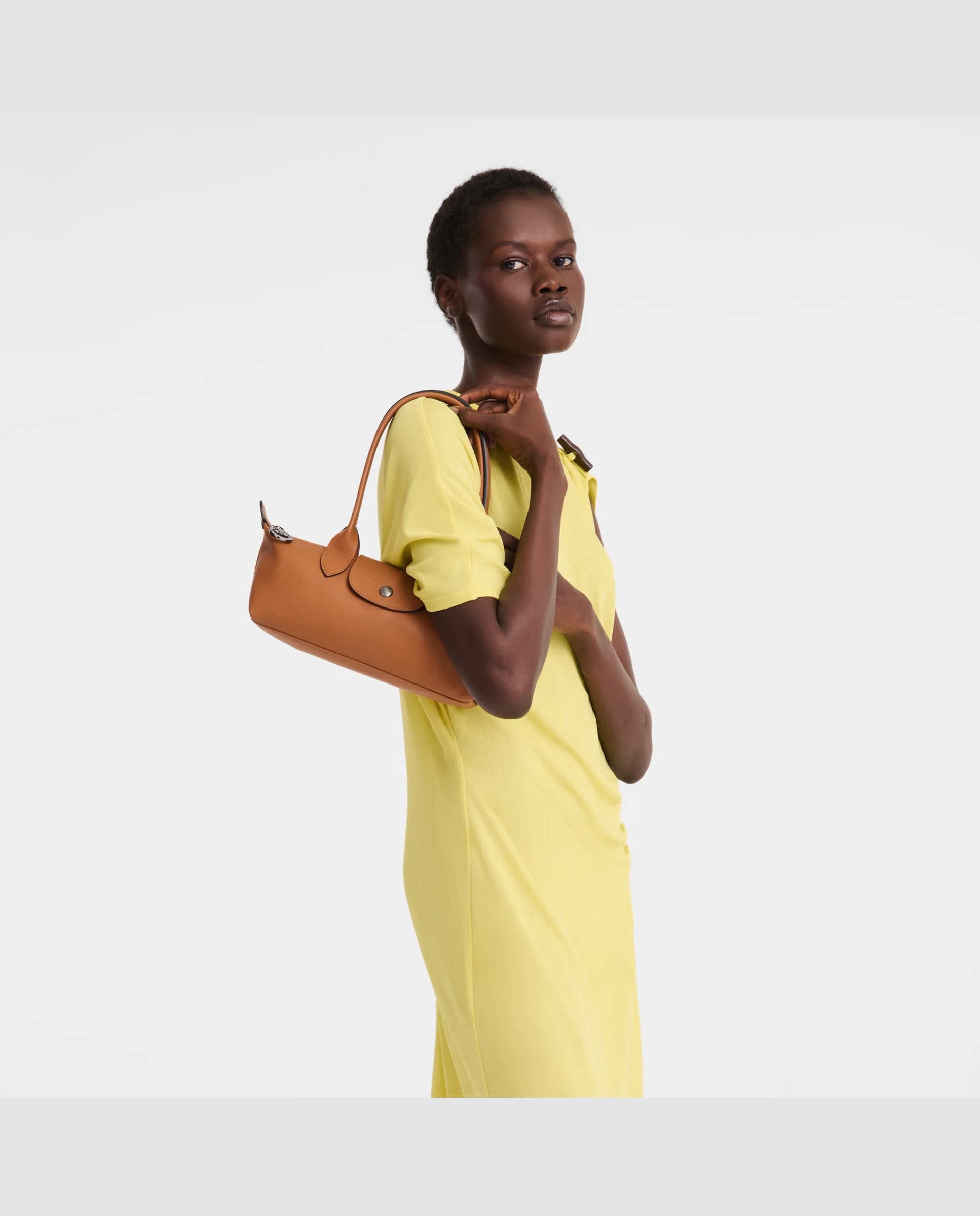 Bolsos de hombro de mujer le pliage xtra en talla m - Longchamp - Marrón Marrón-2