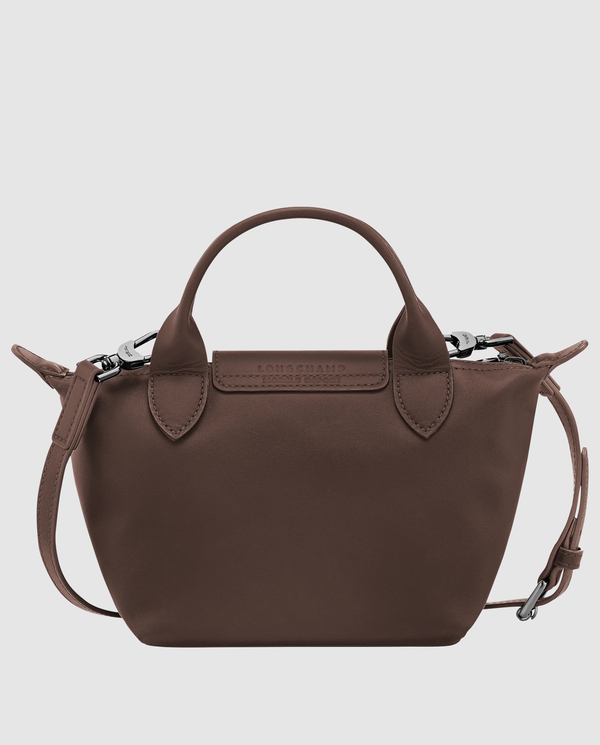 Bolso de mano de mujer Le Pliage Xtra en talla XS - Longchamp - Marrón chocolate Marrón chocolate-2