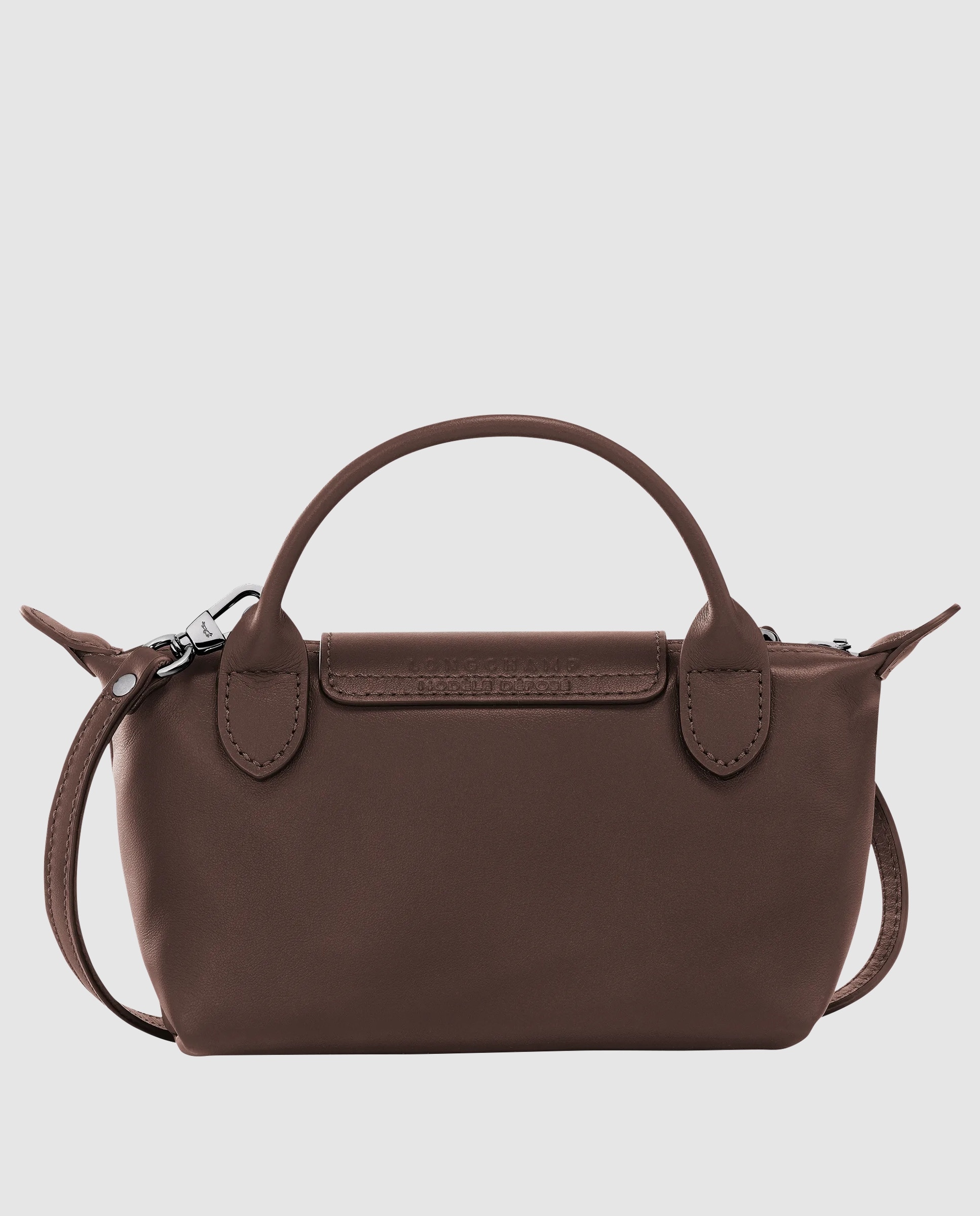 Bolsos pequeños de mujer le pliage xtra en talla xs - Longchamp - Marrón chocolate Marrón chocolate-2