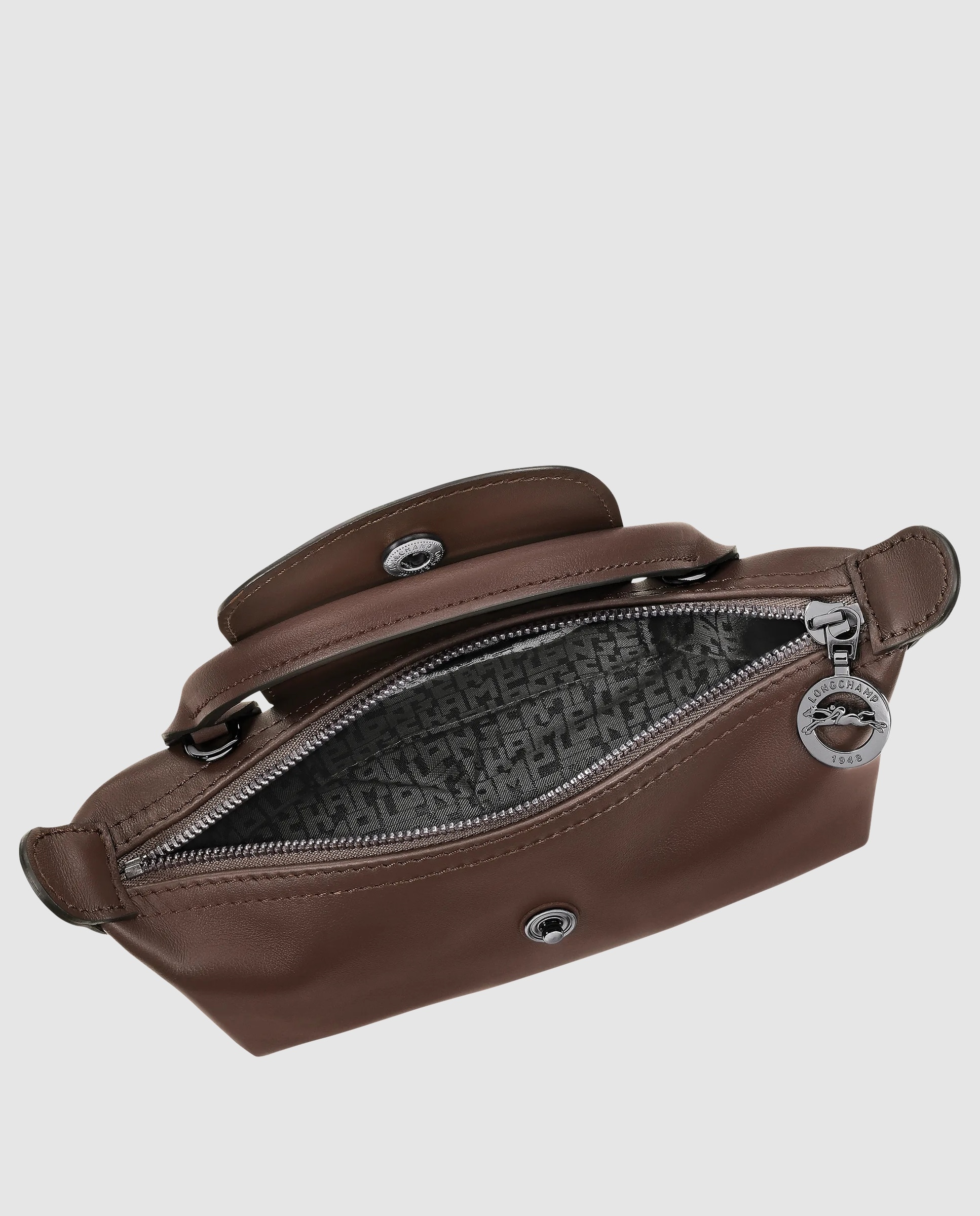 Bolsos pequeños de mujer le pliage xtra en talla xs - Longchamp - Marrón chocolate Marrón chocolate-4