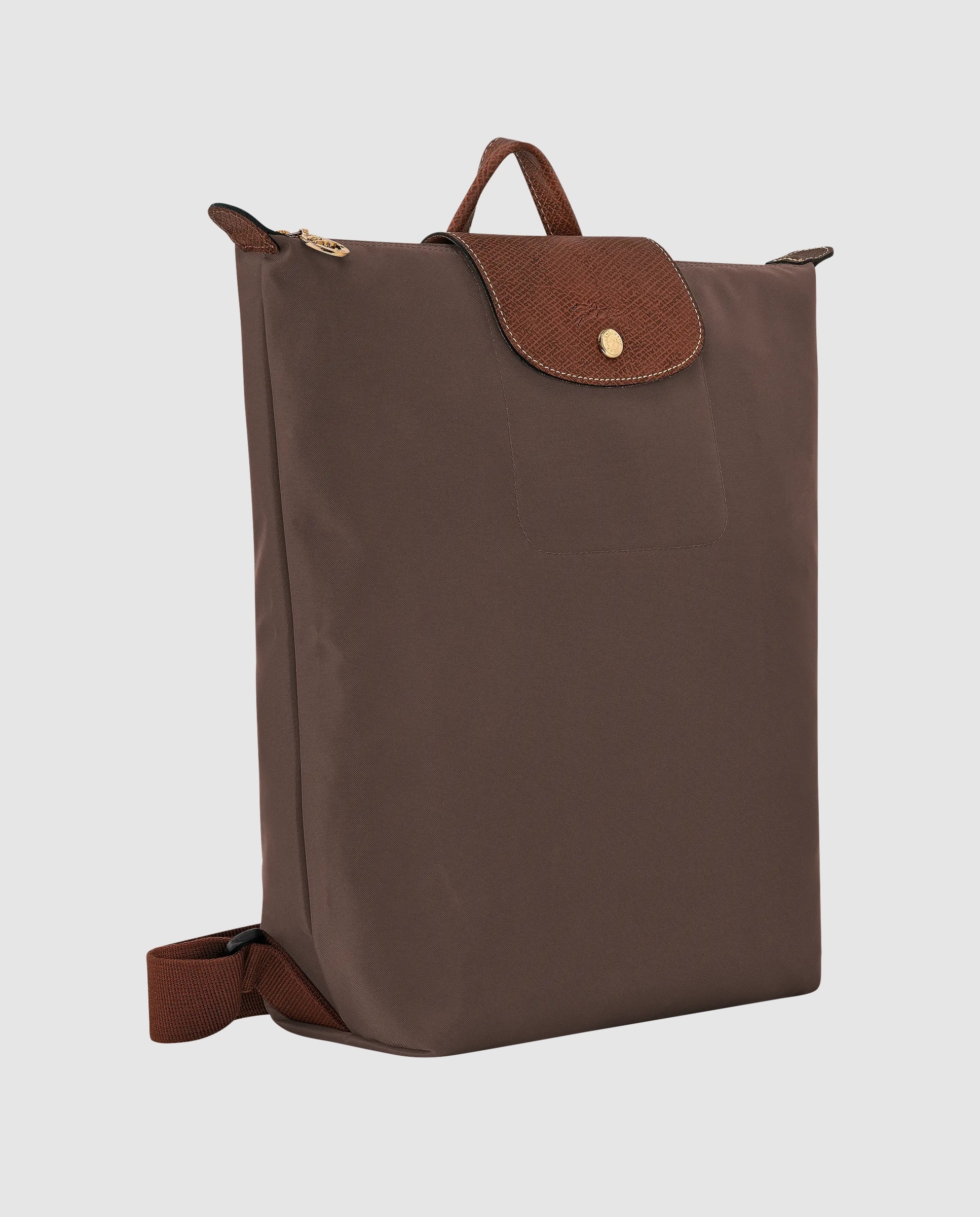 Mochilas de mujer le pliage original en talla m - Longchamp - Marrón chocolate Marrón chocolate-3