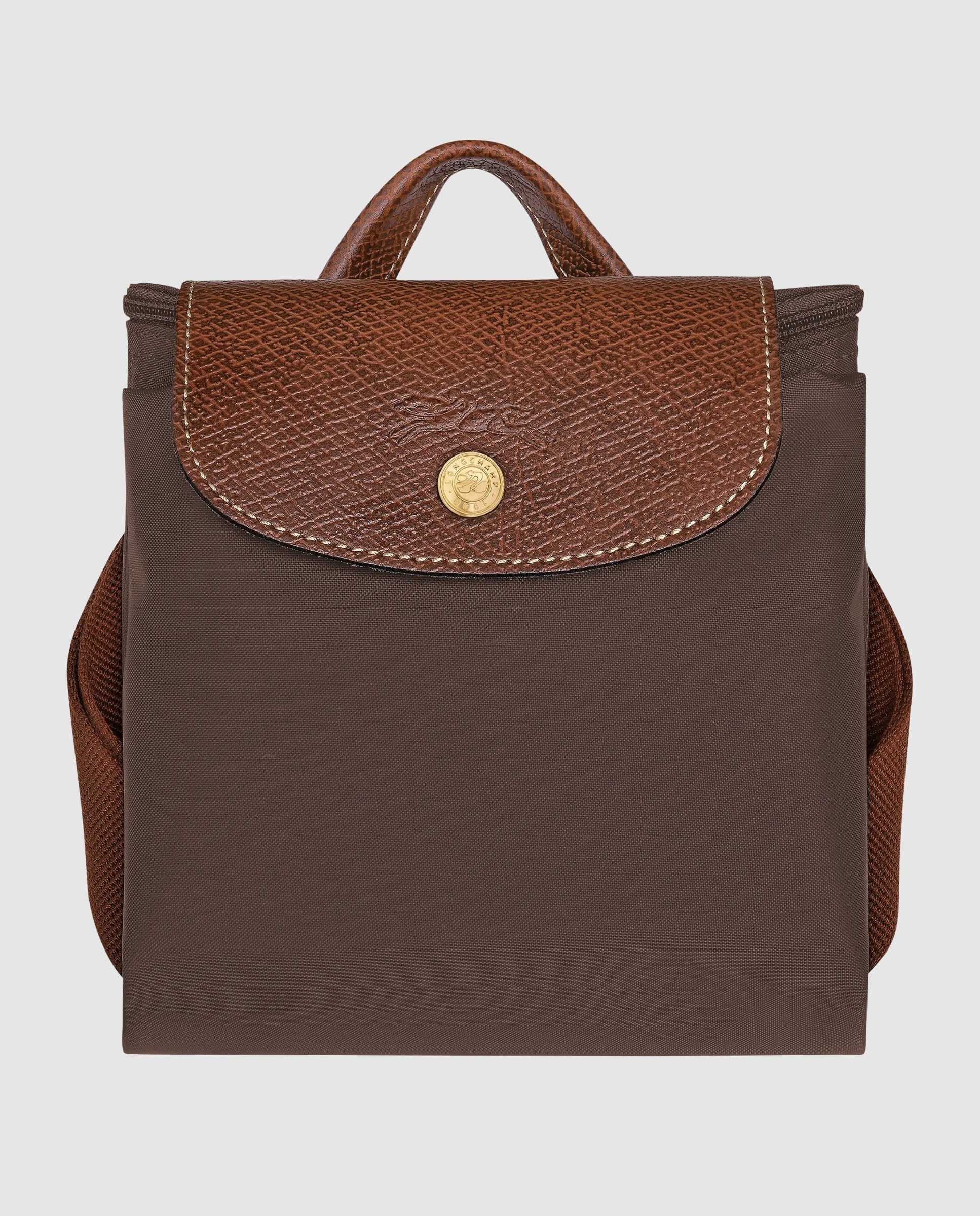 Mochilas de mujer le pliage original en talla m - Longchamp - Marrón chocolate Marrón chocolate-4