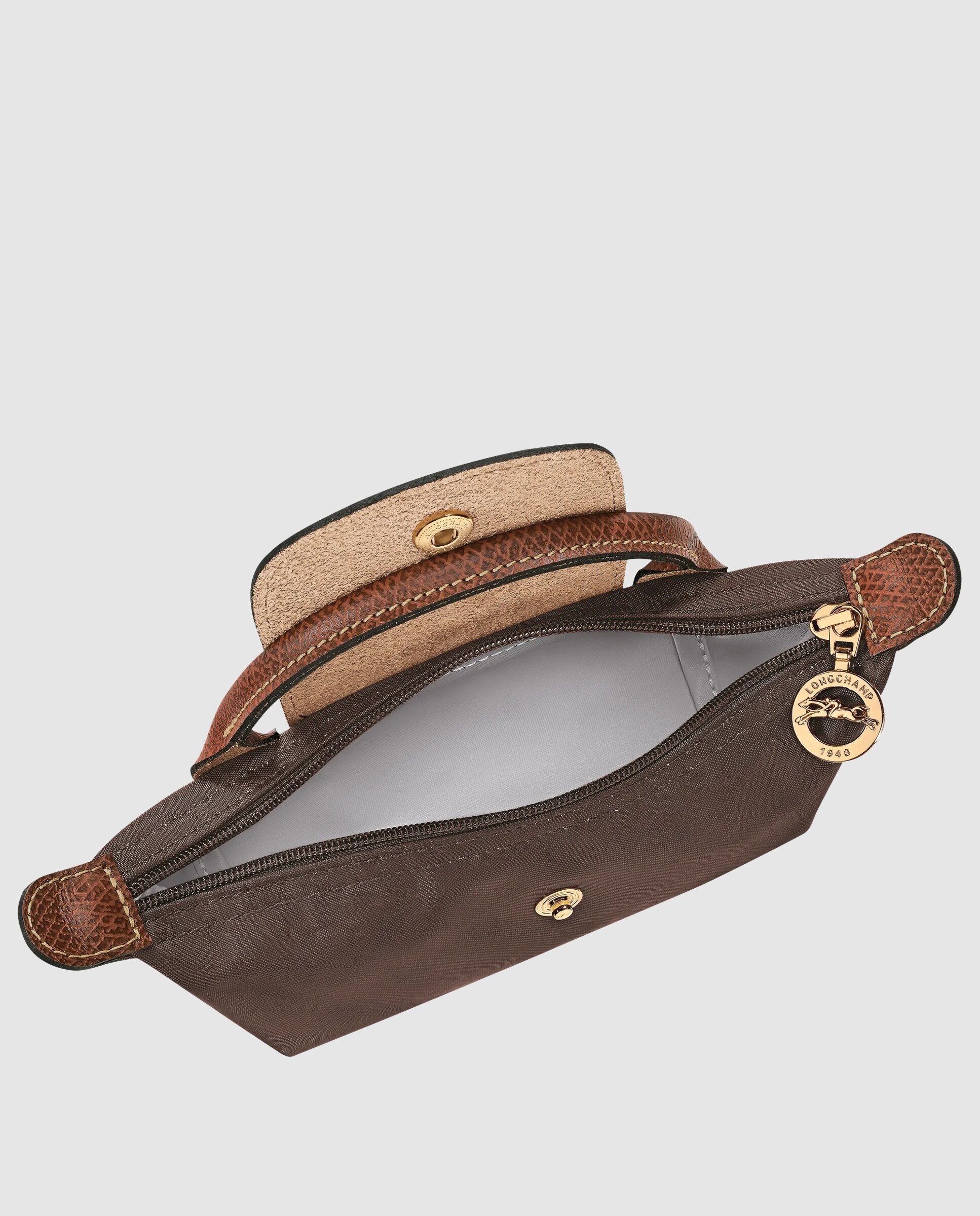 Bolsos pequeños de mujer le pliage original - Longchamp - Marrón chocolate Marrón chocolate-4