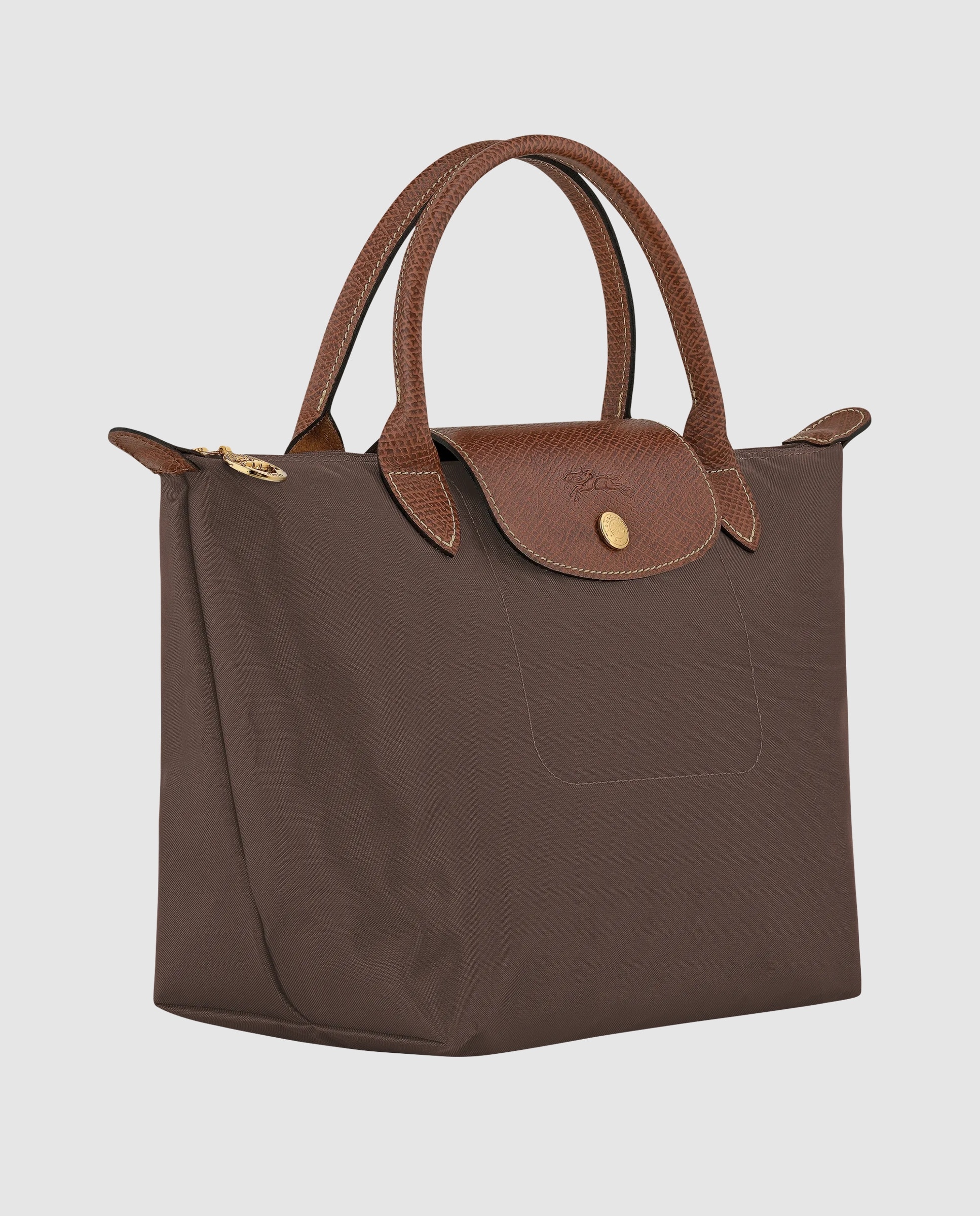 Bolsos de mano de mujer le pliage original en talla s - Longchamp - Marrón chocolate Marrón chocolate-3