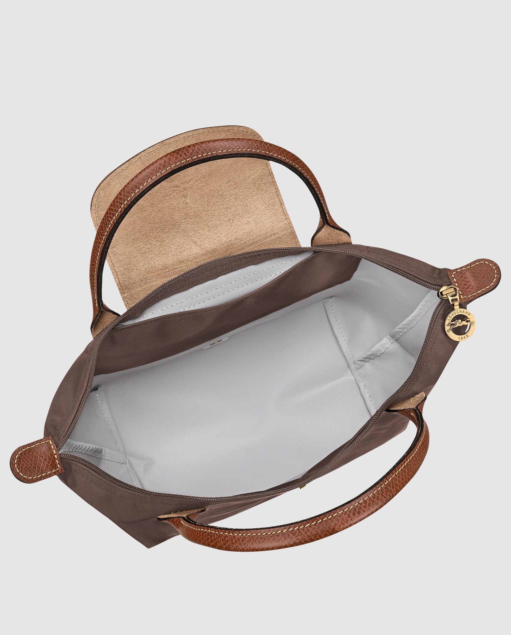 Bolsos de mano de mujer le pliage original en talla s - Longchamp - Marrón chocolate Marrón chocolate-4