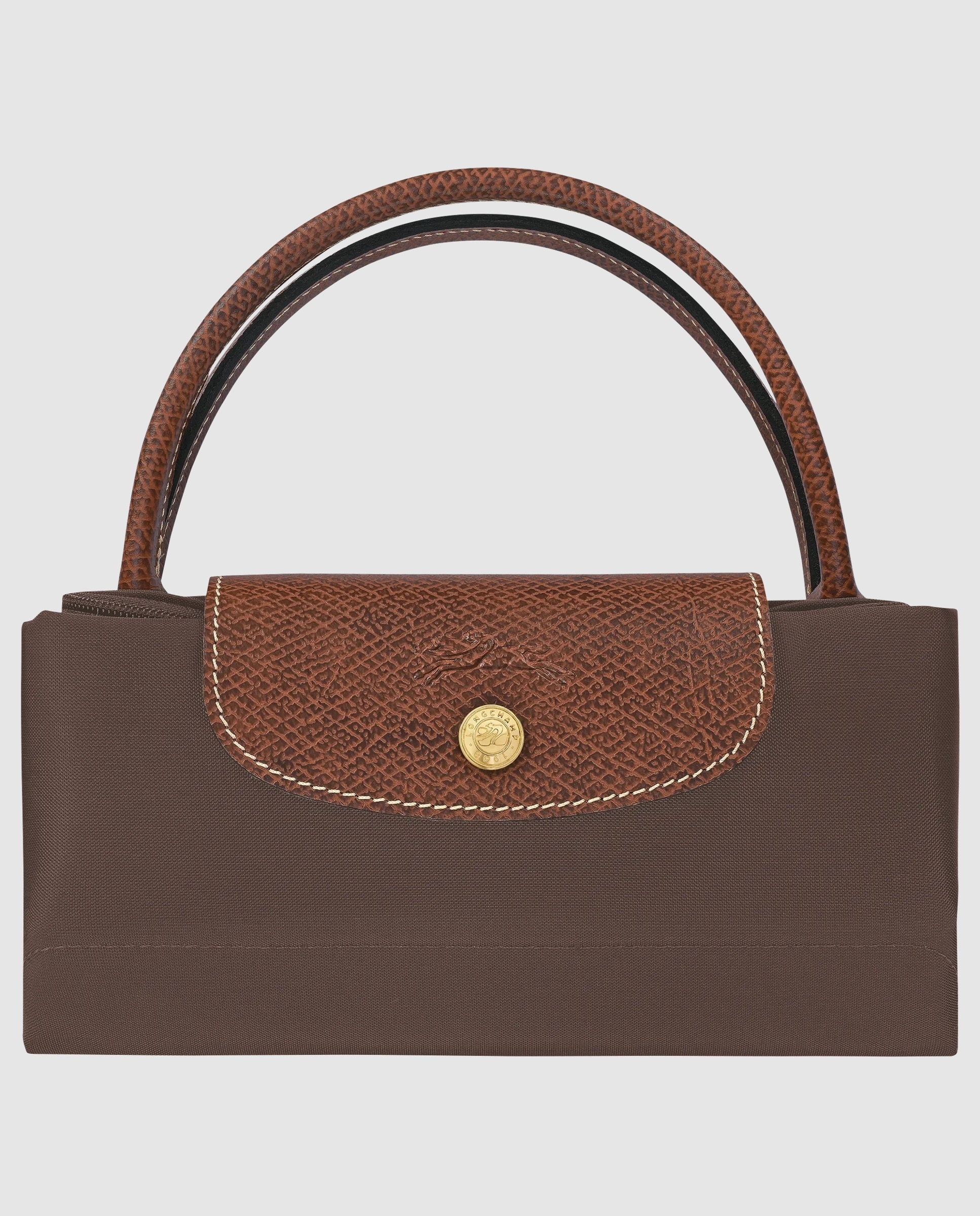 Bolsos de mano de mujer le pliage original en talla s - Longchamp - Marrón chocolate Marrón chocolate-6