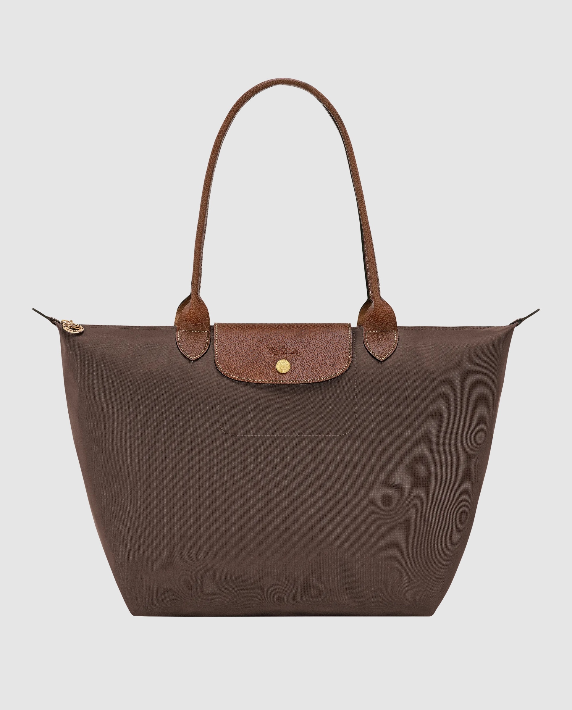 Imagen 0 de Bolsos de hombro de mujer le pliage original en talla l Marrón chocolate