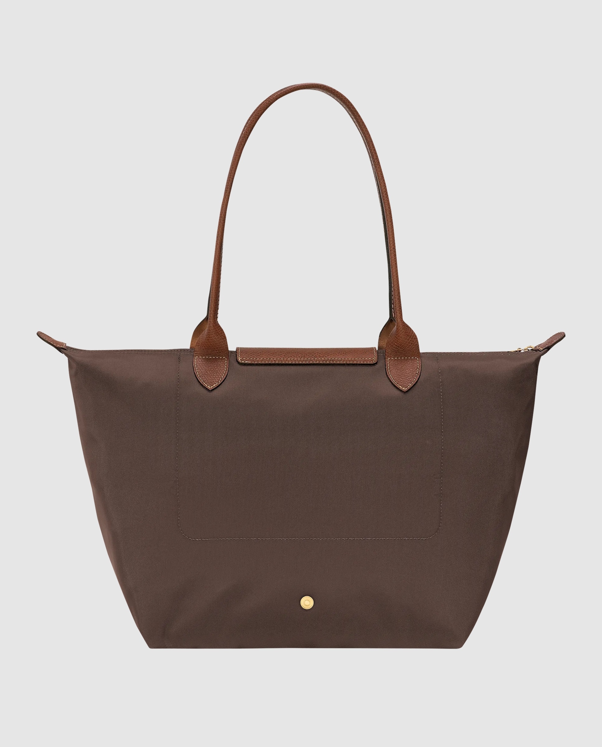 Bolsos de hombro de mujer le pliage original en talla l - Longchamp - Marrón chocolate Marrón chocolate-2