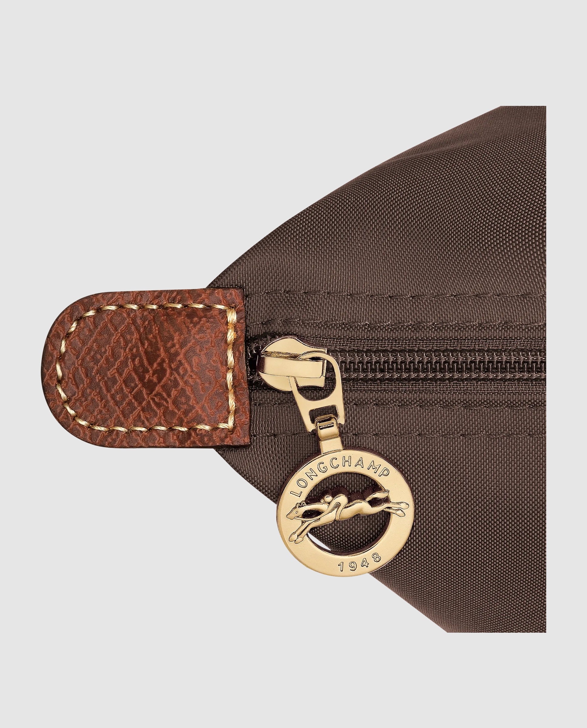Bolsos de hombro de mujer le pliage original en talla l - Longchamp - Marrón chocolate Marrón chocolate-5